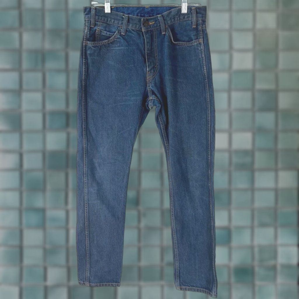 Levi's Levi Strauss And Co 505 Mens Low Rise Tapered Leg Blue Denim Jeans 30X30 Size US 30 / EU 46 - 1 Thumbnail