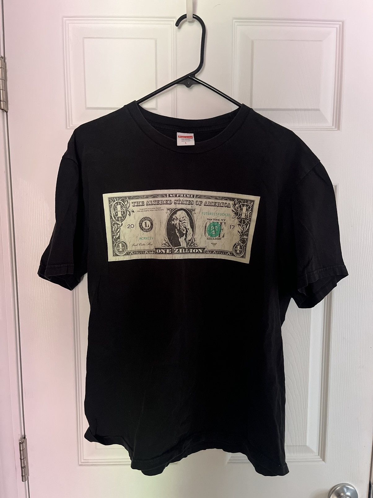 Supreme Dollar Tee FW17 White Large | eBay