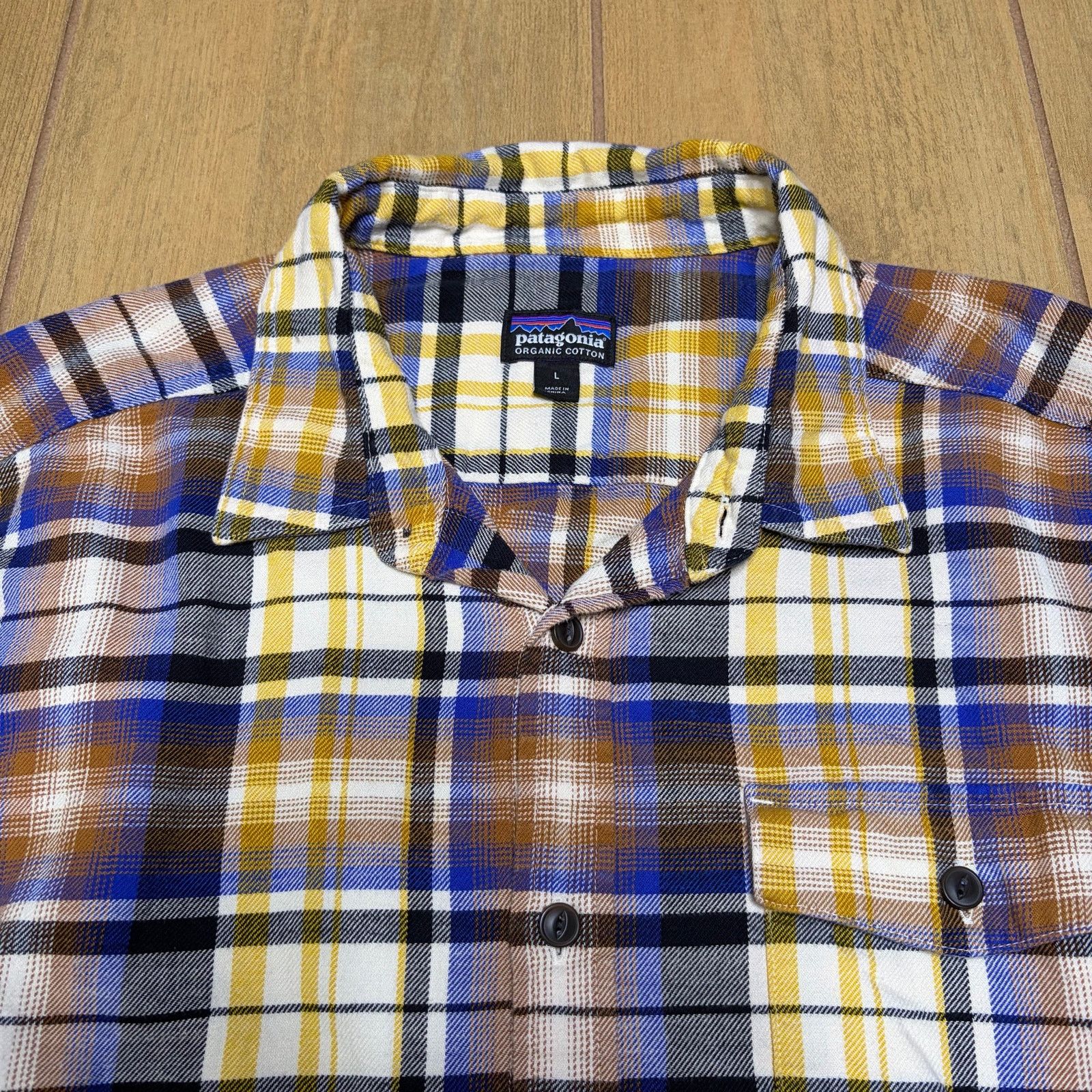 Patagonia Patagonia Organic Cotton Flannel Shirt Men’s Large Plaid Size US L / EU 52-54 / 3 - 11 Thumbnail