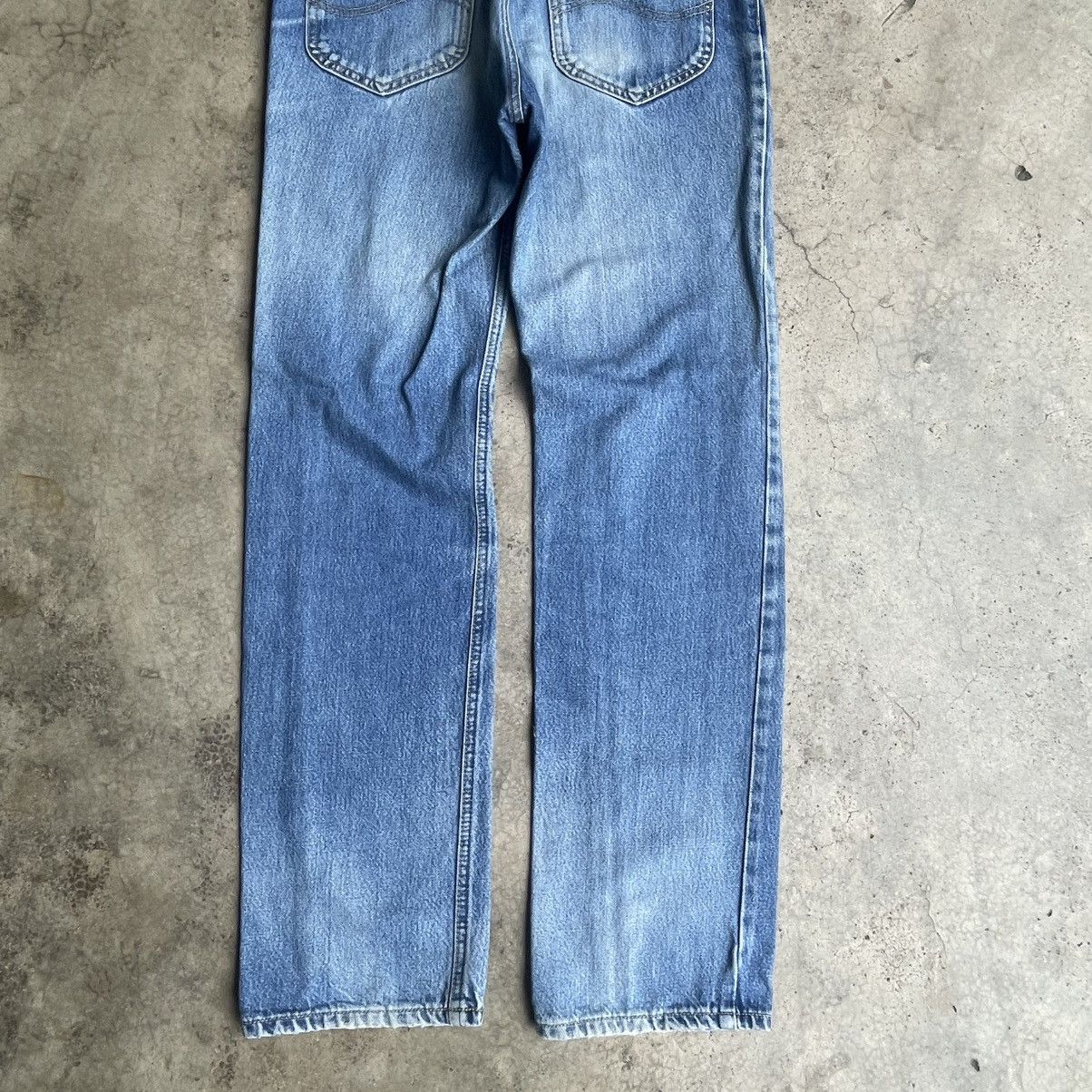 Lee 🔥Vintage Lee Stoned Washed Ripped Distress Denim Jeans Size US 30 / EU 46 - 6 Thumbnail