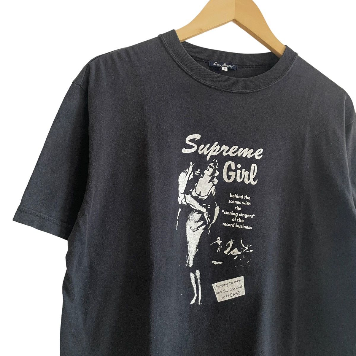 If Six Was Nine Vintage Japanese Brand Supreme Girl With Caption Quotes Size US M / EU 48-50 / 2 - 2 Thumbnail