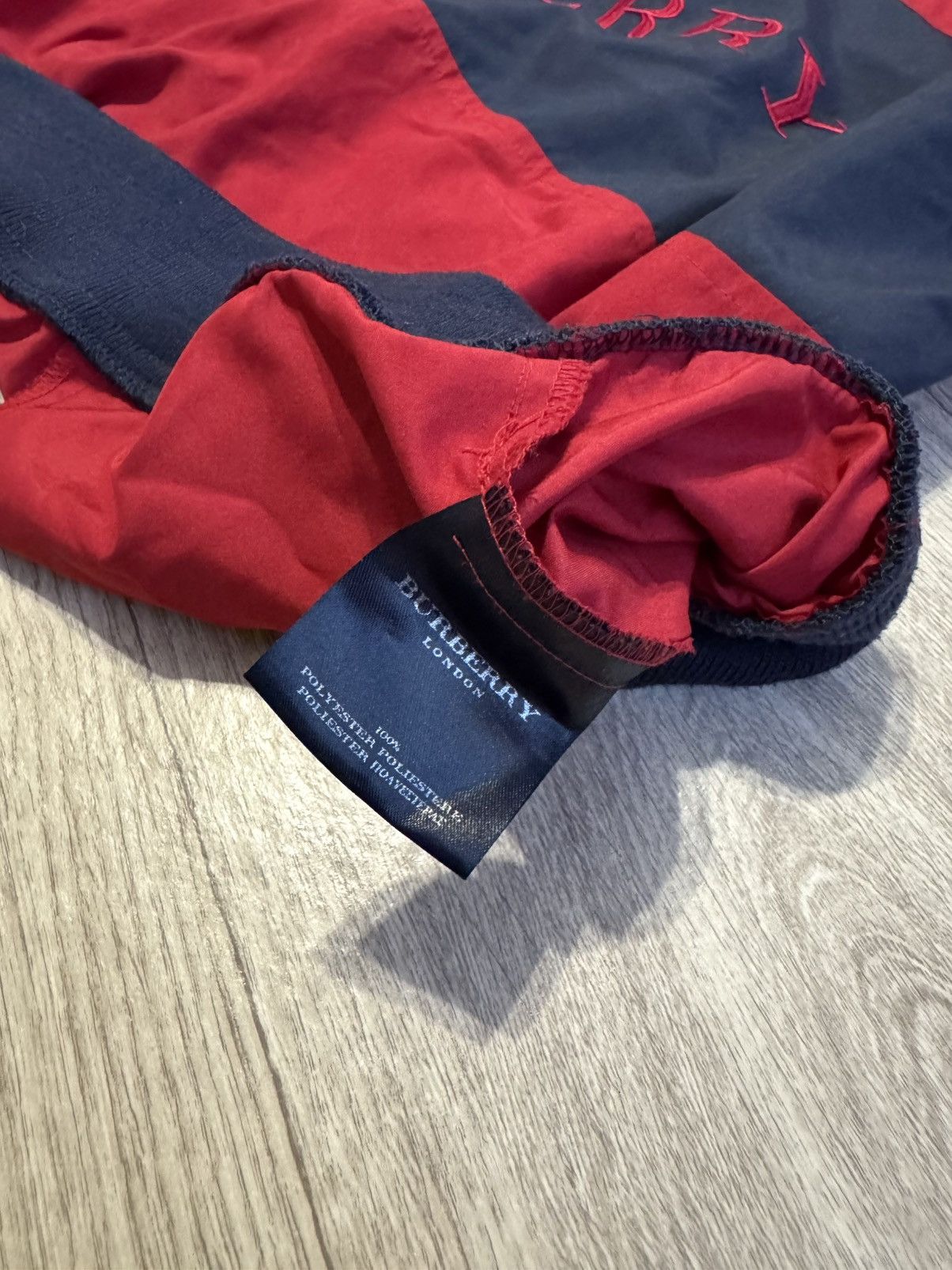 Burberry 🔷Vintage Burberry Golf Nylon Sweatshirt 90s🔷 Size US S / EU 44-46 / 1 - 5 Thumbnail