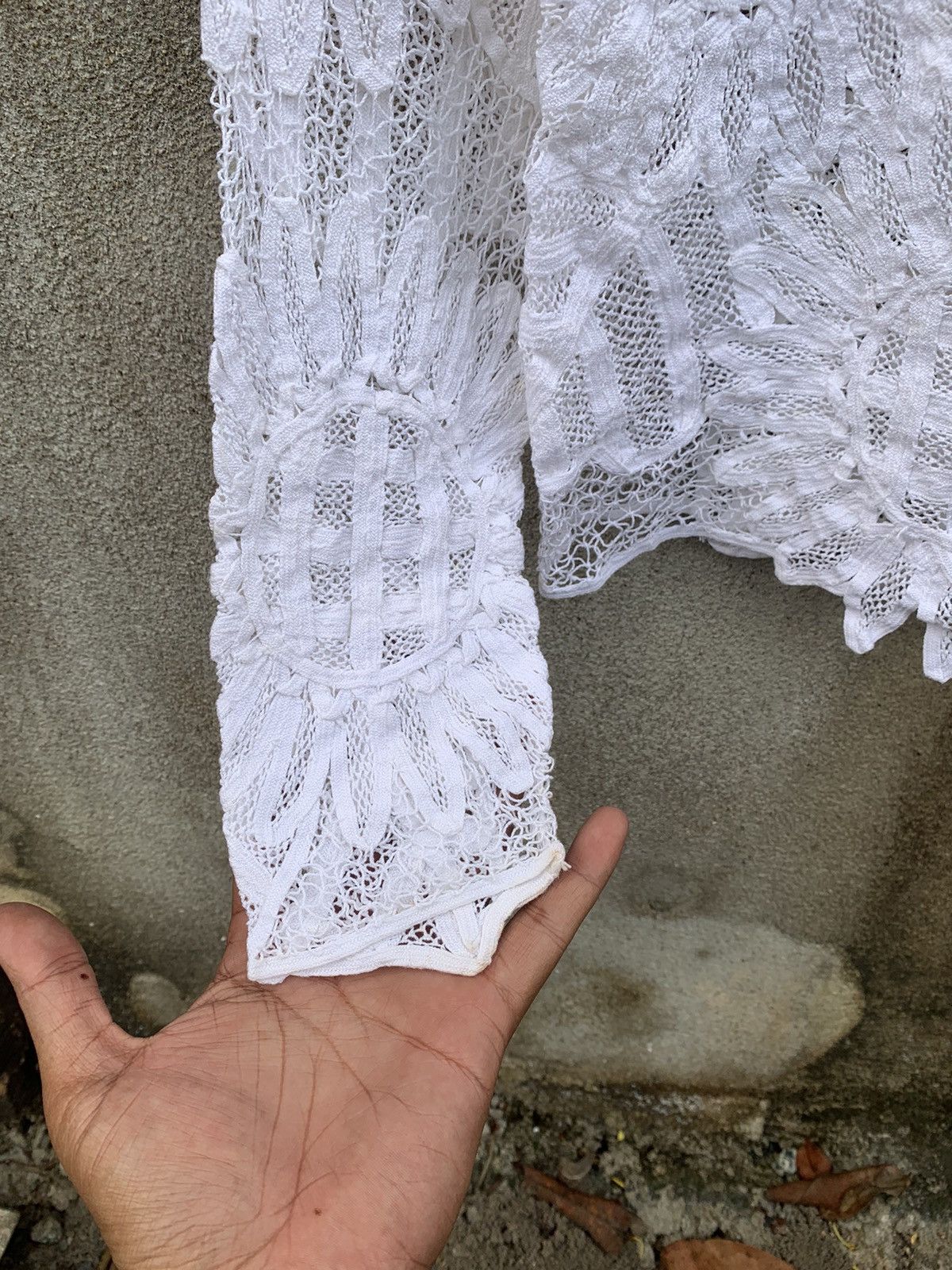 Issey Miyake Vintage I.S Issey Miyaki Floral Knit Size M / US 6-8 / IT 42-44 - 11 Thumbnail
