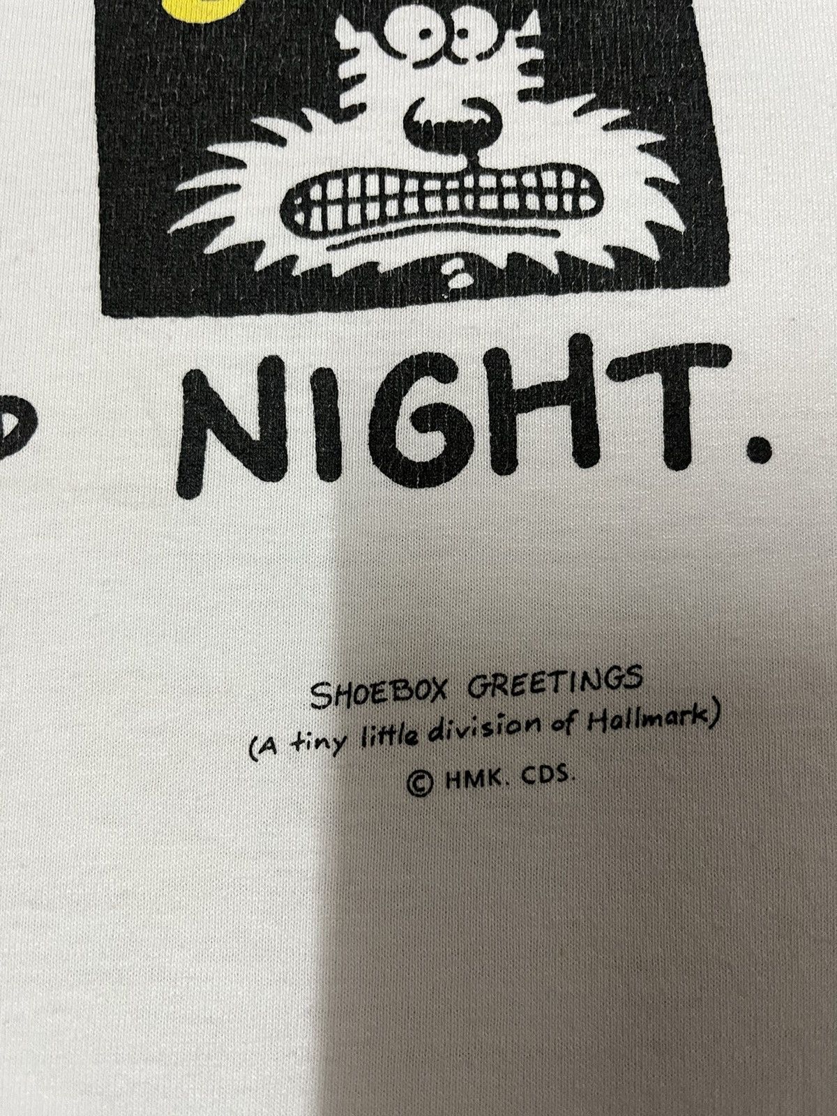 Vintage Vintage Stress Cat Shoebox Greetings Tshirt Size US L / EU 52-54 / 3 - 3 Thumbnail