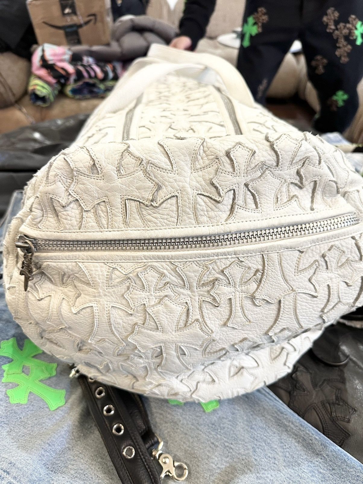 Chrome Hearts CHROME HEARTS 1000 CROSS JUMBO 5XL TRAVEL CROSS DUFFLE BAG Size ONE SIZE - 4 Thumbnail