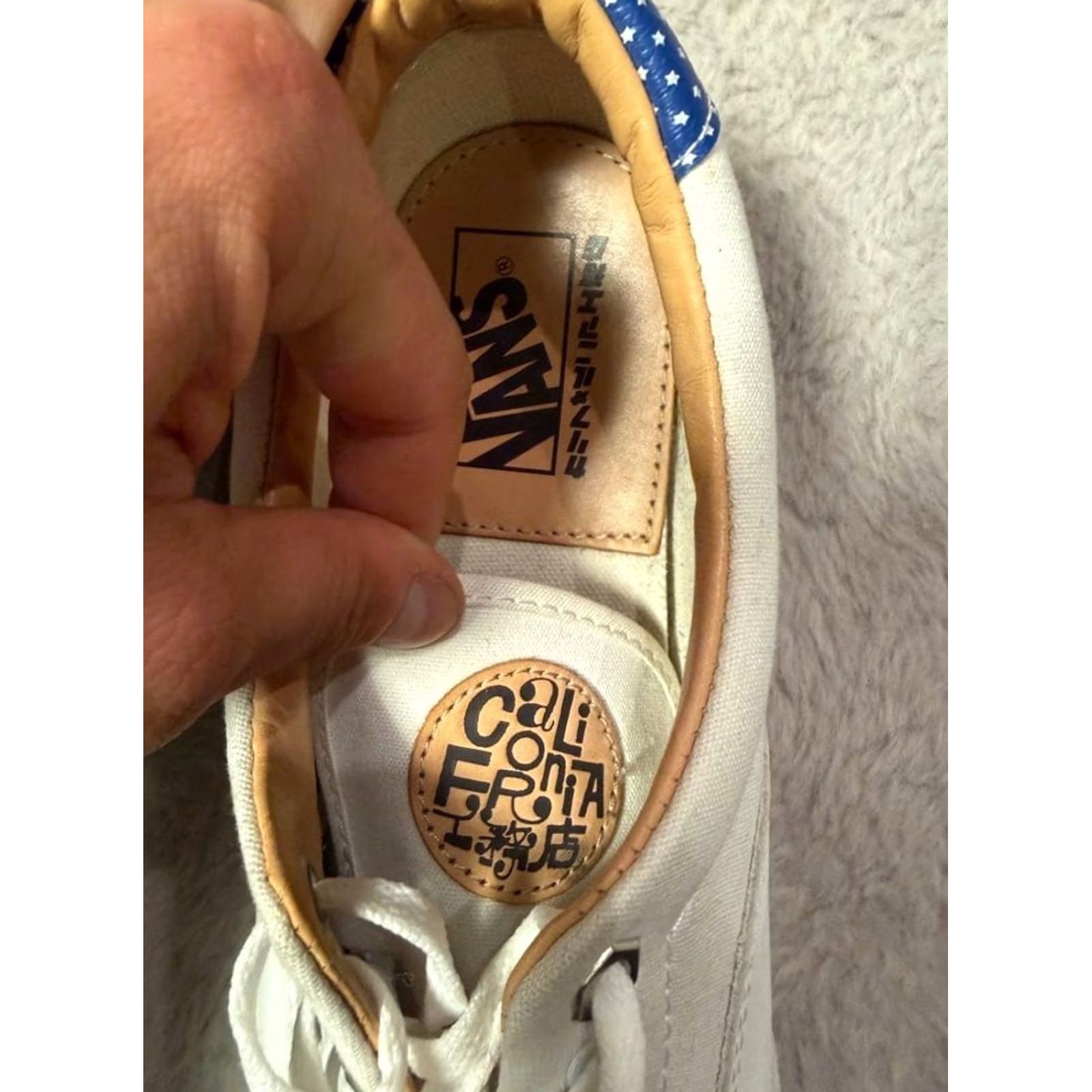 Vans Vans Men 9.0US Yusuke Hanai Logo Collaboration Sneaker Construction Company California Size US 9 / EU 42 - 5 Thumbnail