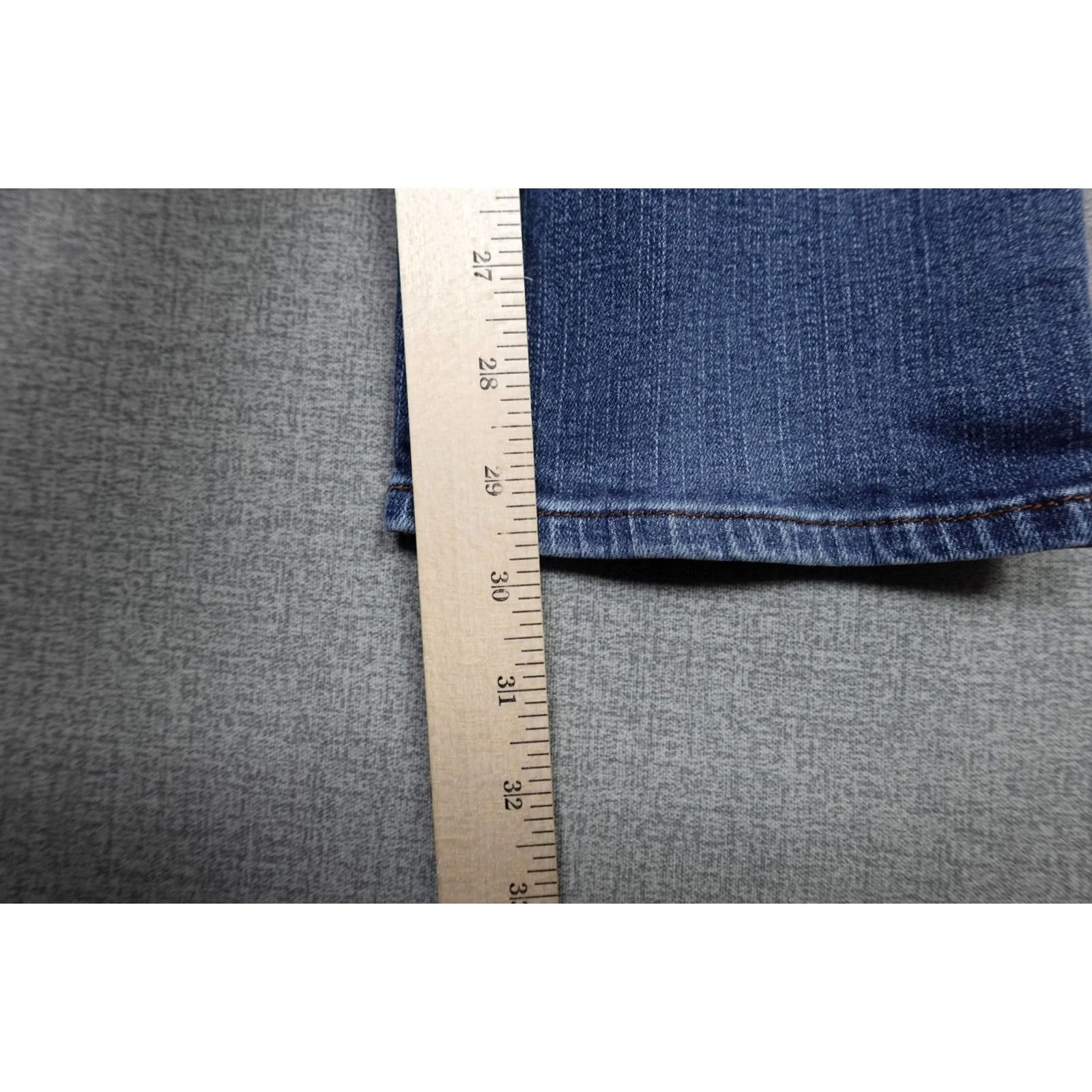 Prana PrAna Slim Fit Jeans Mens 32x30 Blue Medium Wash Denim Straight Stretch Denim Placeholder? Size US 32 / EU 48 - 5 Thumbnail