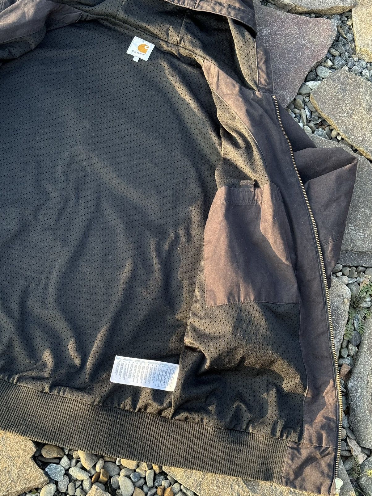 Carhartt × Carhartt Wip × Vintage Carhartt Active Jacket Wip vintage brown Size US L / EU 52-54 / 3 - 12 Thumbnail