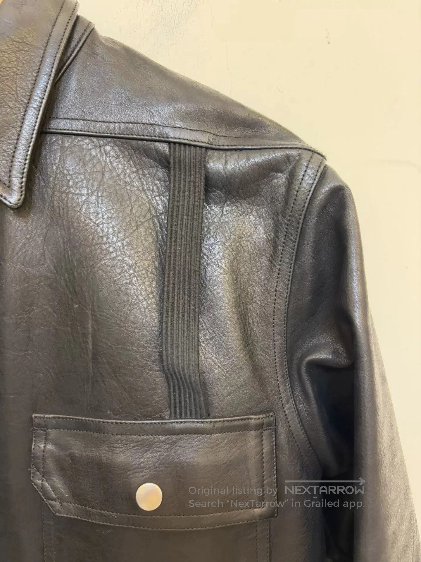 Rick Owens Rick Owens 2019AW Leather Jacket. Size US M / EU 48-50 / 2 - 3 Thumbnail
