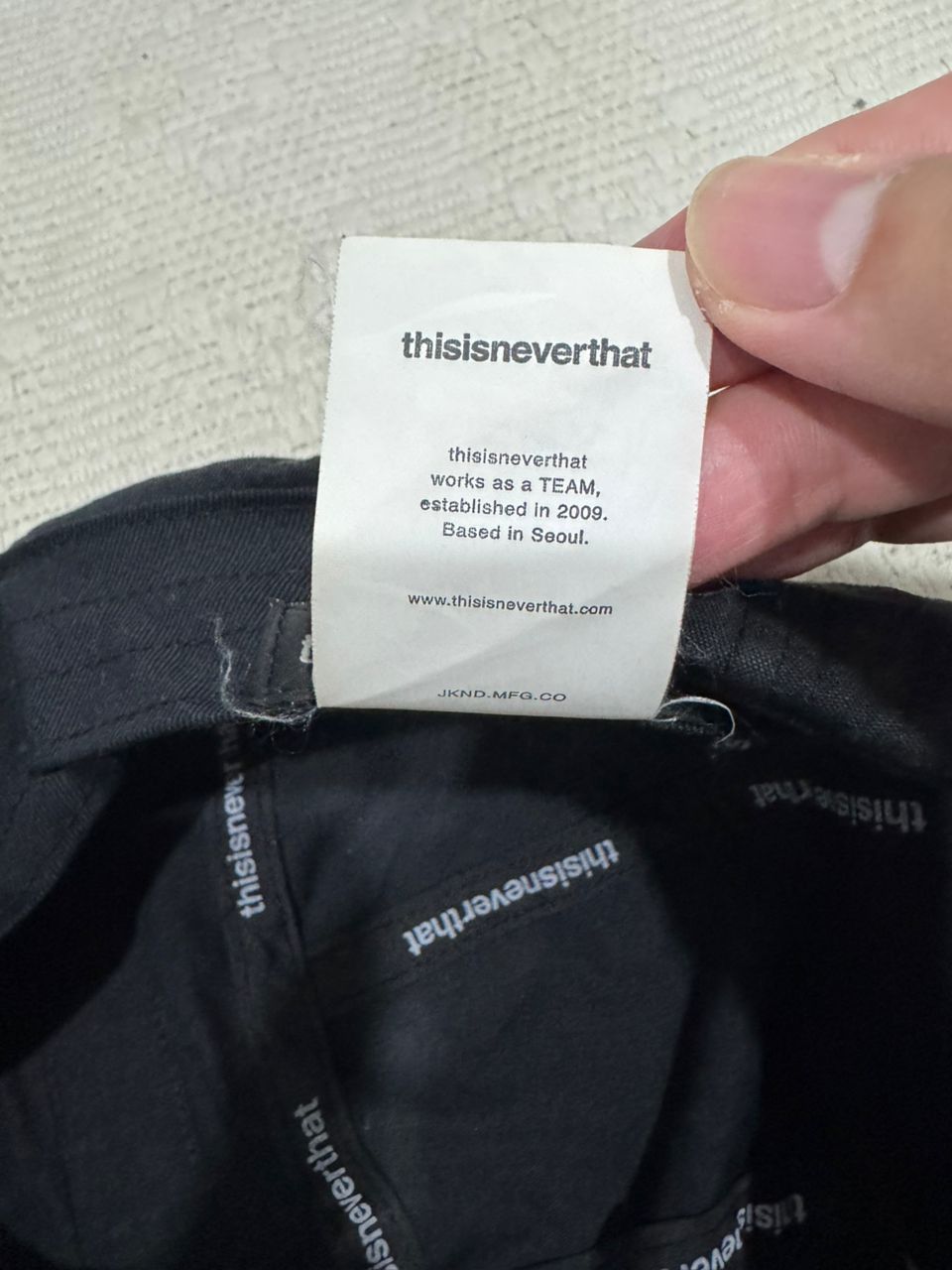 thisisneverthat Thisisneverthat 5 Panel Cap Size ONE SIZE - 5 Thumbnail