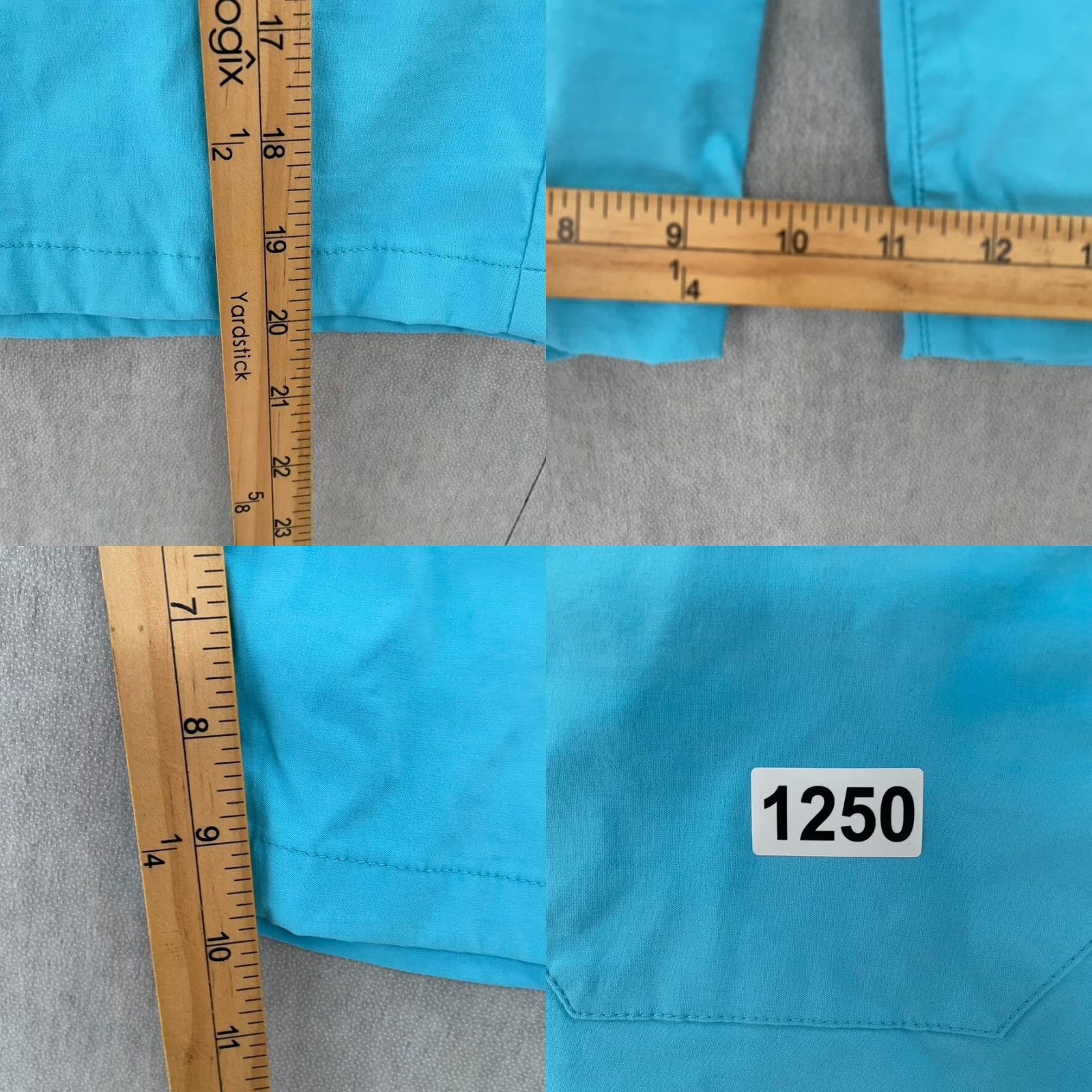 Vintage Chervo Shorts Adult 32 Blue Bermuda Short Sports Golf Pockets Mens Size US 32 / EU 48 - 8 Thumbnail