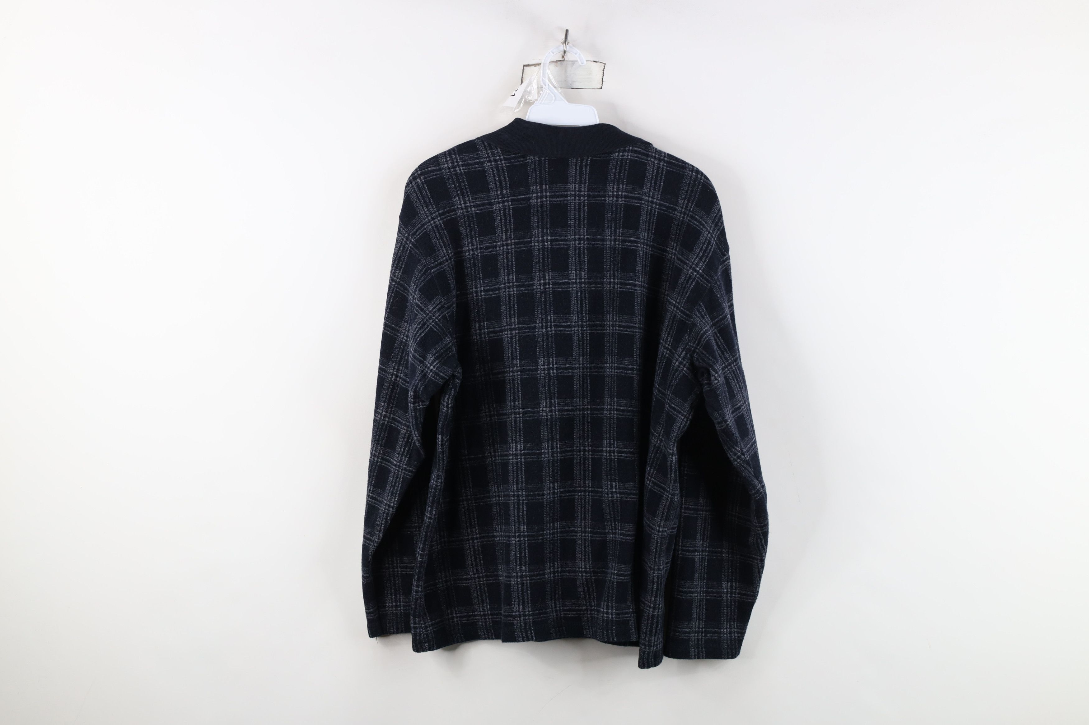 Vintage Vintage 90s Streetwear Half Zip Pullover Long Sleeve Polo Size XL / US 12-14 / IT 48-50 - 9 Thumbnail