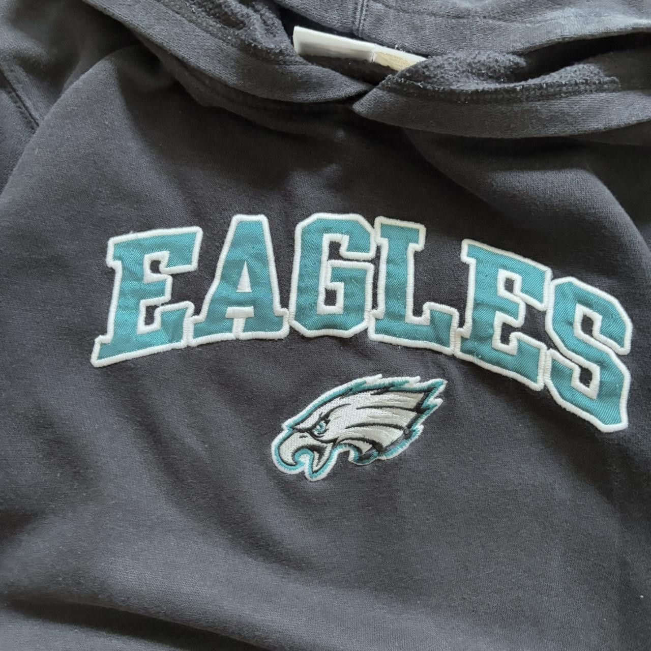 Japanese Brand × NFL × Vintage Vintage y2k 90s NFL Eagles collegiate hoodie Size US XL / EU 56 / 4 - 6 Thumbnail