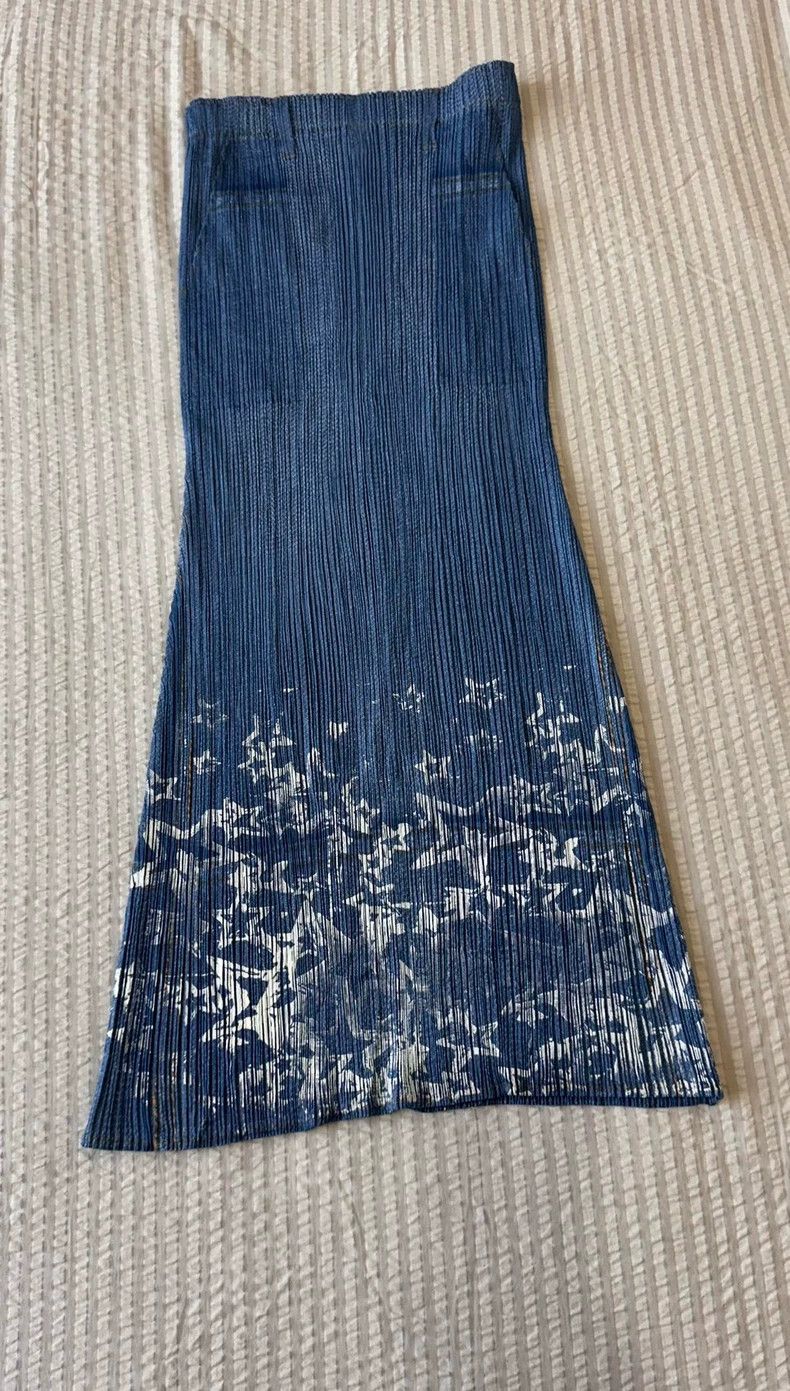Other Issey Miyake/三宅一生 size:1 Star denim skirt Size 26" / US 2 / IT 38 - 4 Thumbnail