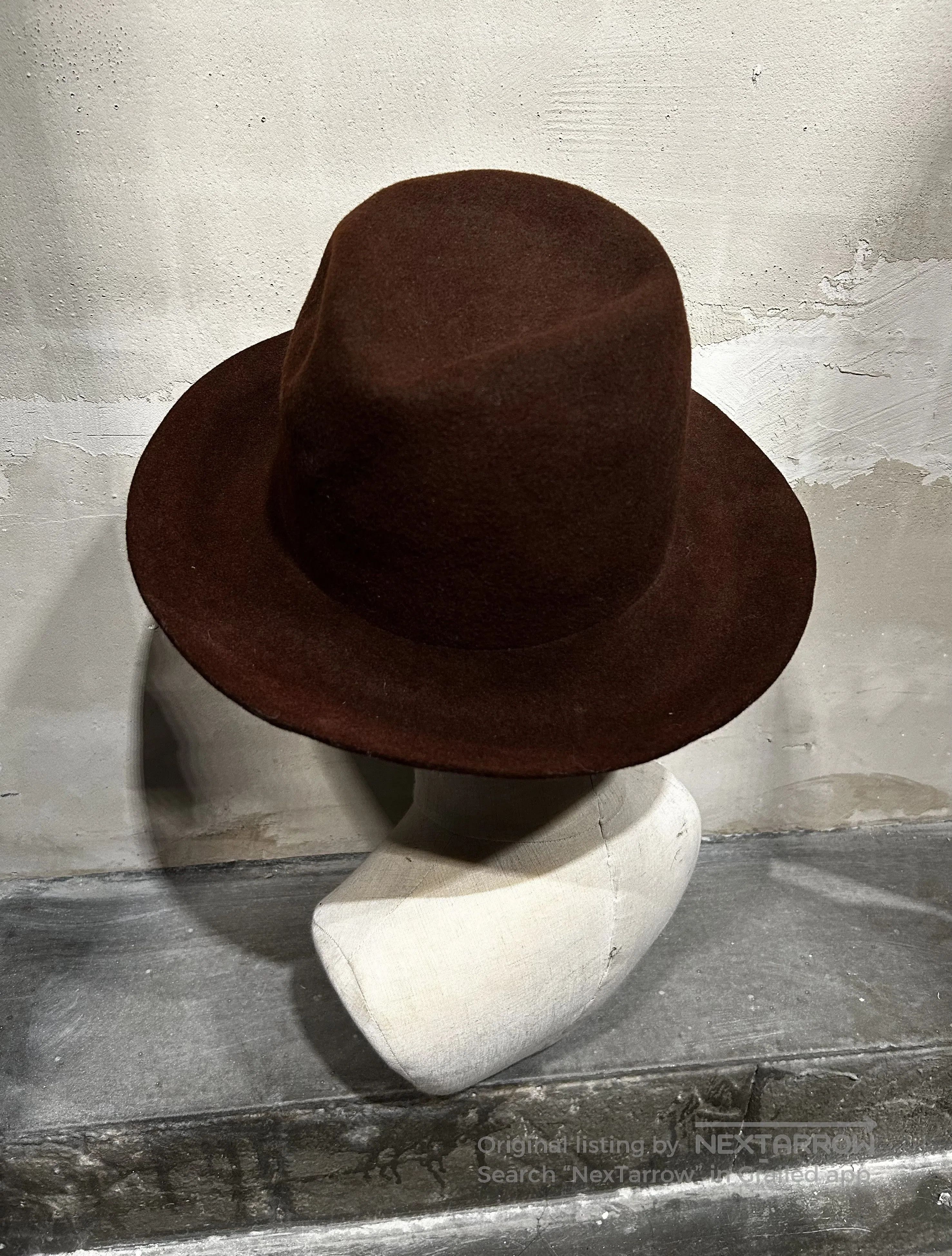Number (N)ine Number (N)ine 2007 SS Runway Wool Hat. Size ONE SIZE - 2 Thumbnail