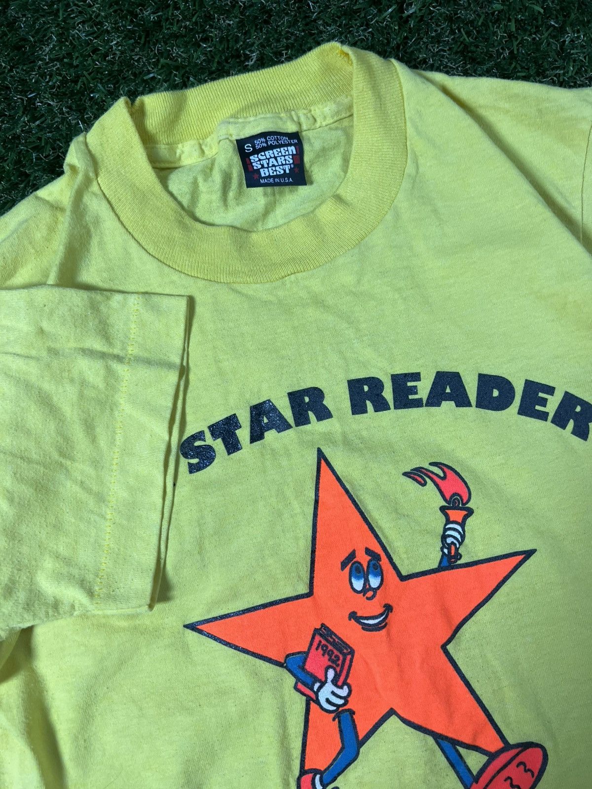 Vintage True Vintage 80s Elementary School All Star Reader Fun Tee Size US S / EU 44-46 / 1 - 2 Thumbnail