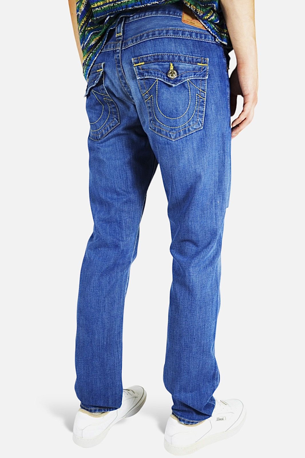 True Religion Y2k True Religion USA Straight Baggy Fit Painted Denim Size US 30 / EU 46 - 1 Thumbnail