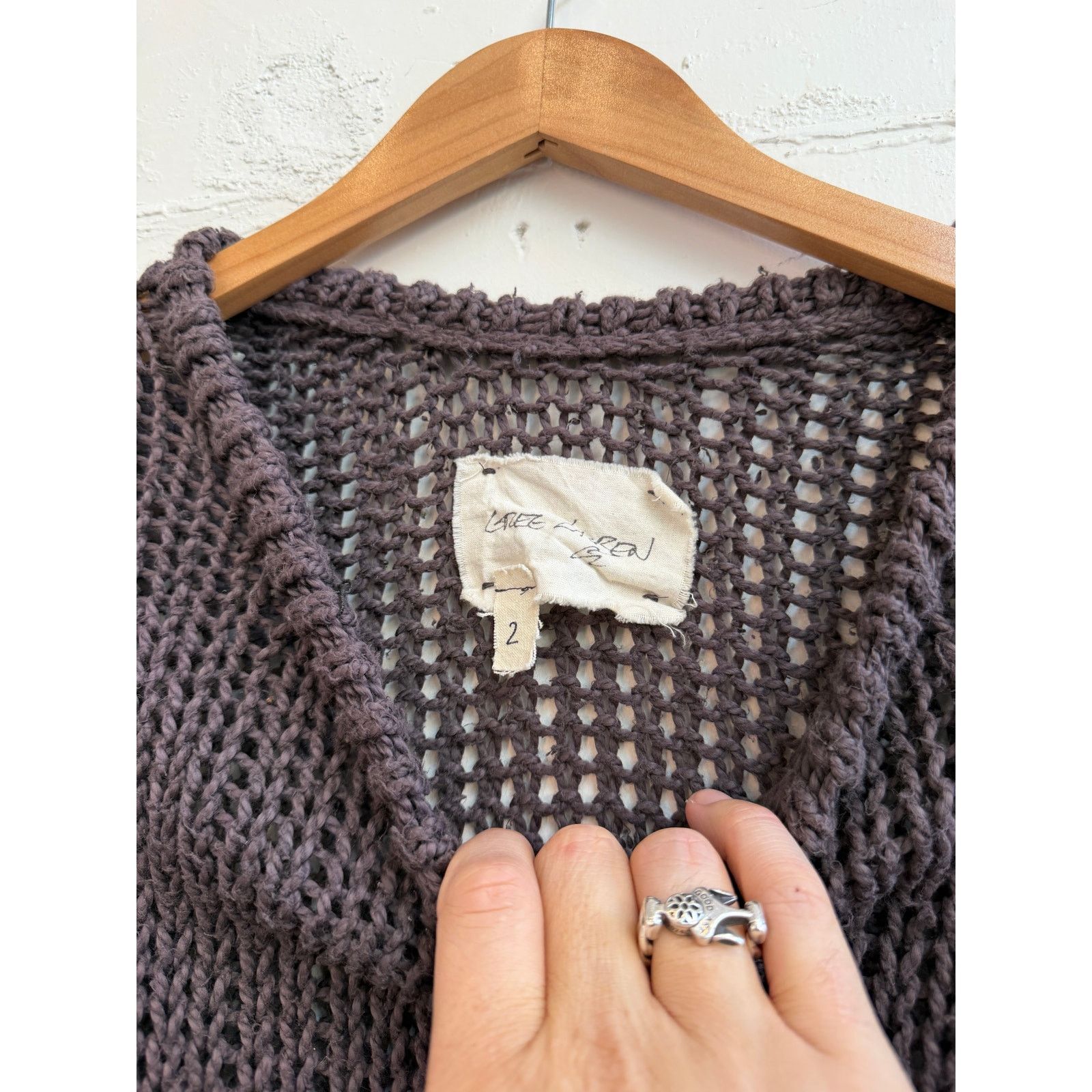 Greg Lauren Greg Lauren Loose Knitted Fisherman Crewneck Sweater Size US M / EU 48-50 / 2 - 3 Thumbnail