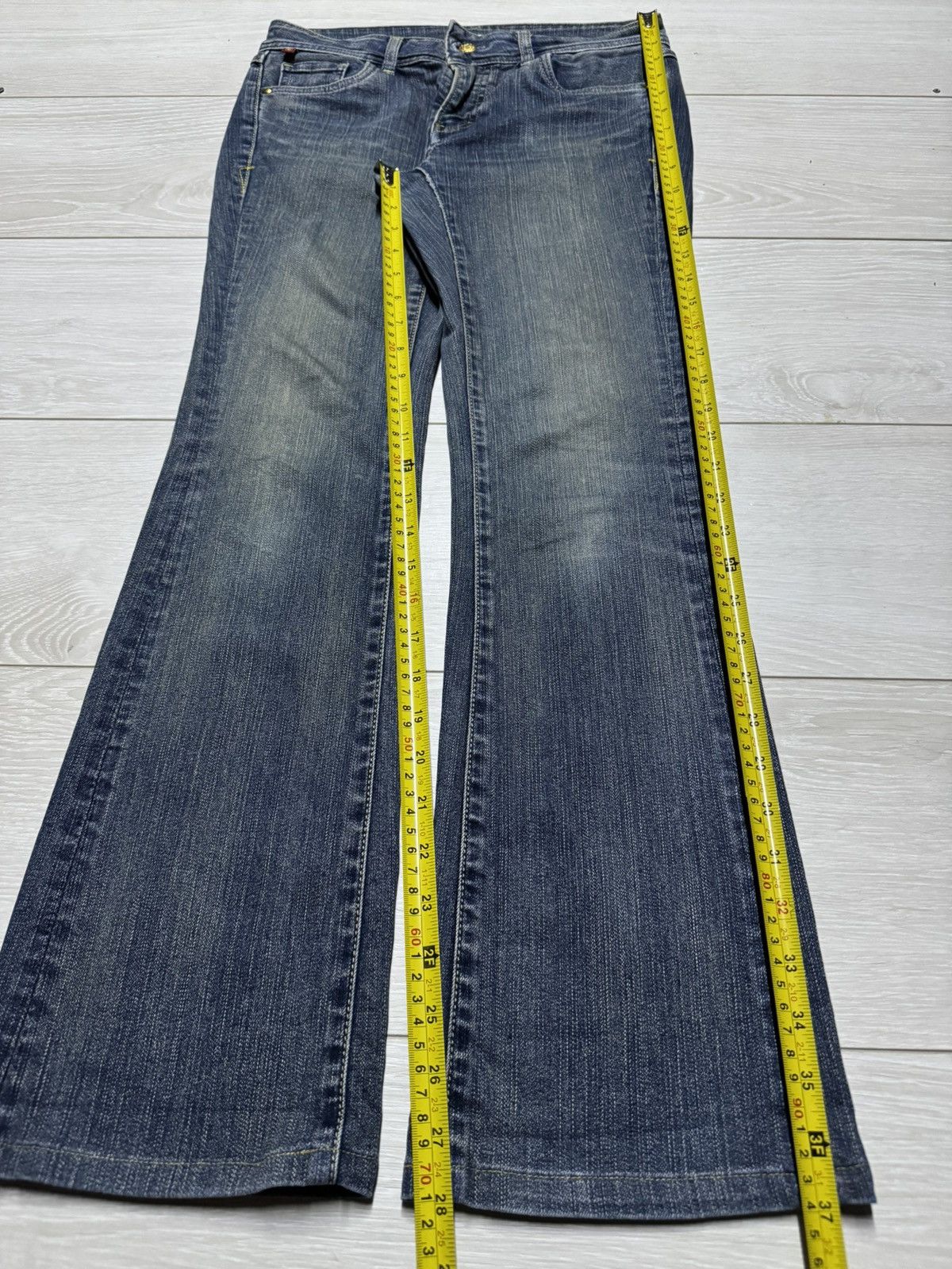 Vintage Woman Jeans Georgia Love Flare Bootcut Jeans Size US 28 / EU 44 - 10 Thumbnail