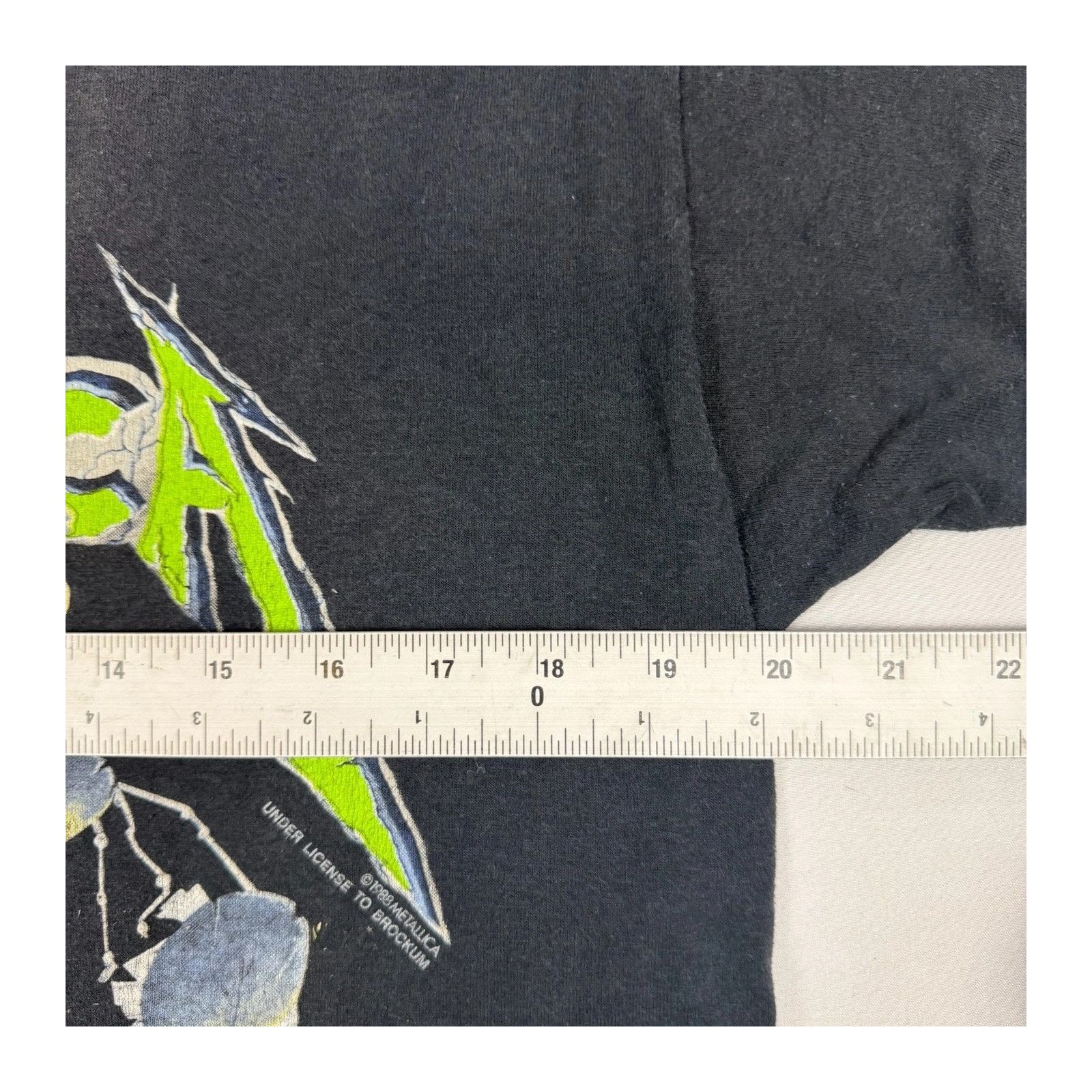 Vintage Vintage Metallica And Justice For All Shirt Medium 1988 80s Size US M / EU 48-50 / 2 - 3 Thumbnail