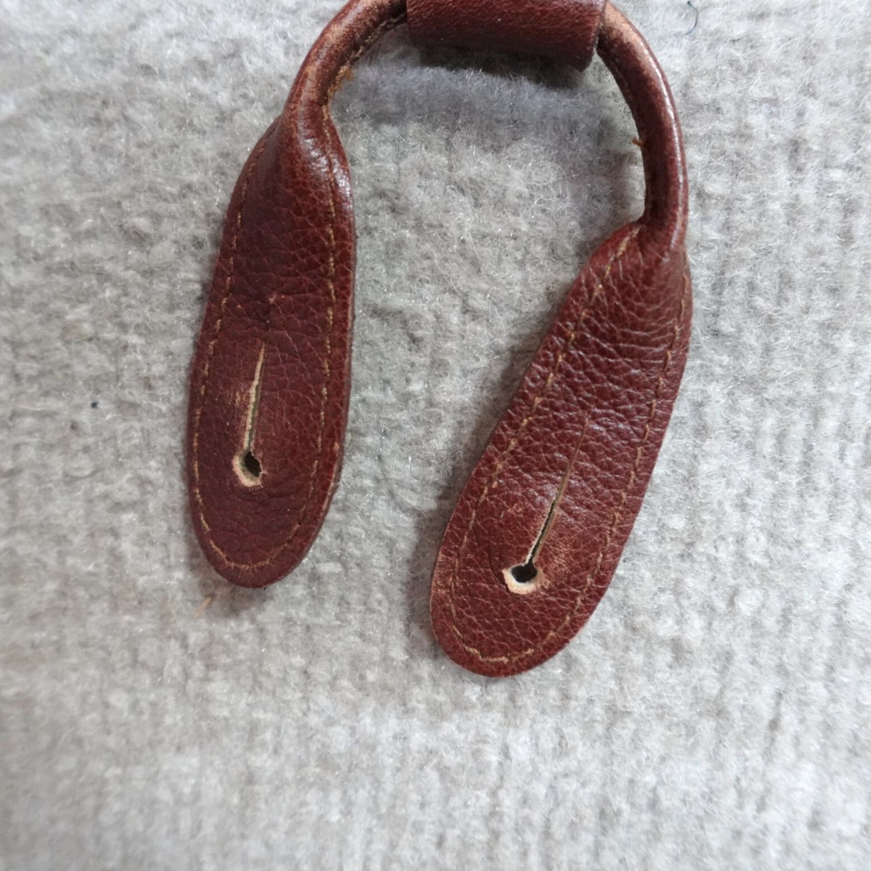 Vintage Martin Dingman Suspenders Brown Red Woven Paisley Brass Clasp Mens Brown Suspenders Adjustable Belt Loop Silk Likely Flaw Free US Made Size ONE SIZE - 2 Thumbnail