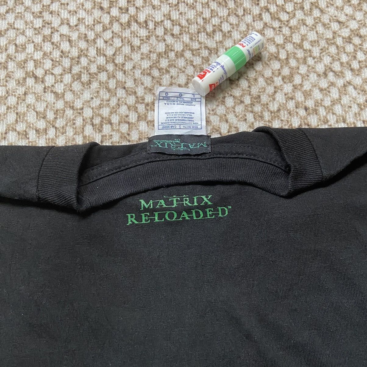 Vintage Vintage The Matrix Reloaded T Shirt Size US L / EU 52-54 / 3 - 2 Thumbnail
