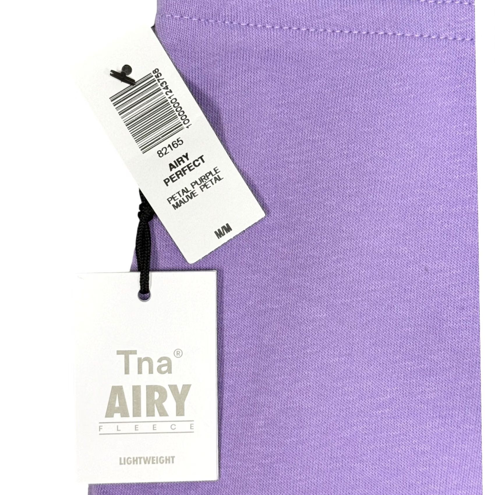 TNA Tna Womens Skirt Mini Pull On Fleece Lightweight Purple Cotton Blend Polyester Elastic Waist Casual Athleisure Size 32" / US 10 / IT 46 - 2 Thumbnail