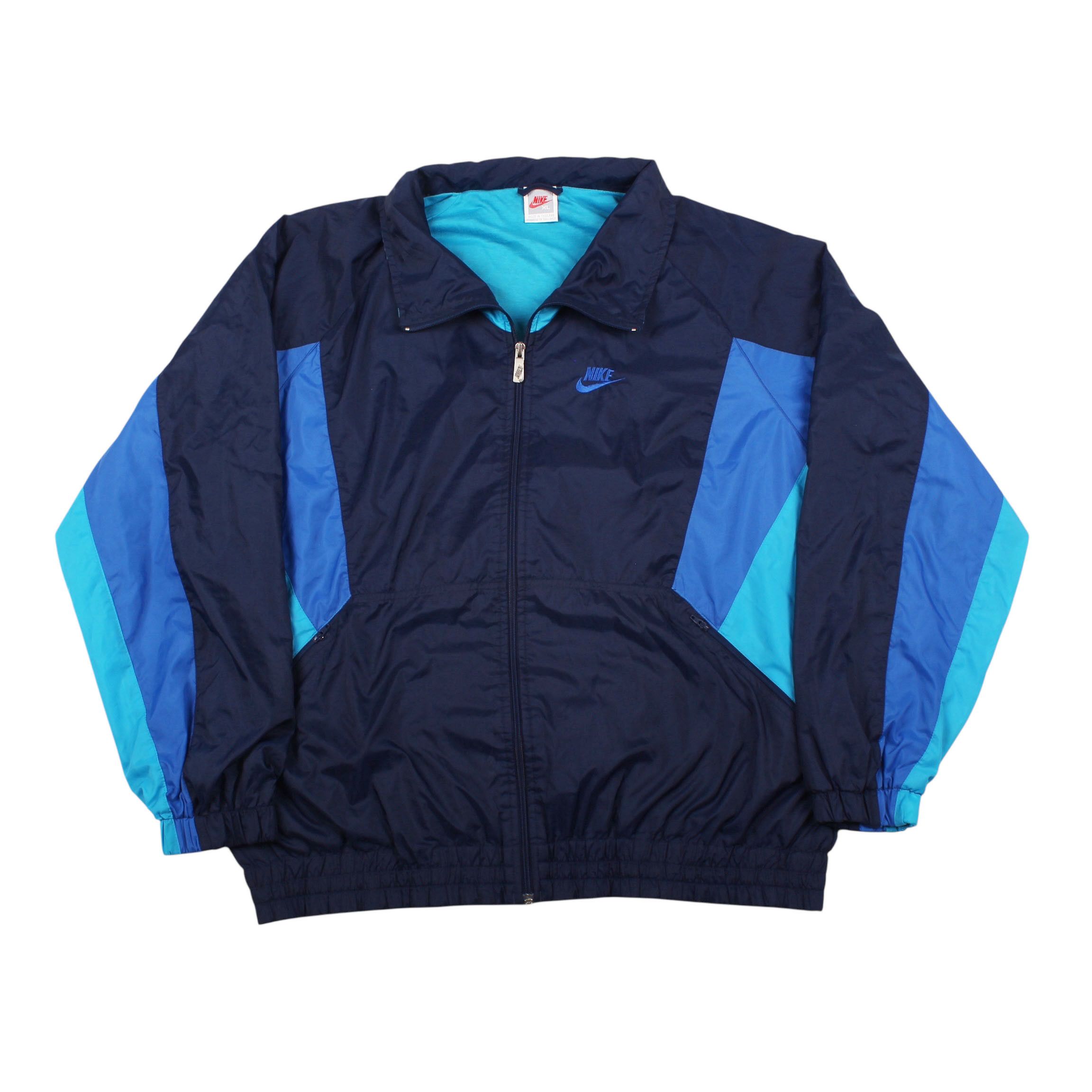 Nike 90s Nike Windbreaker Jacket Colorblock Size US XL / EU 56 / 4 - 1 Thumbnail