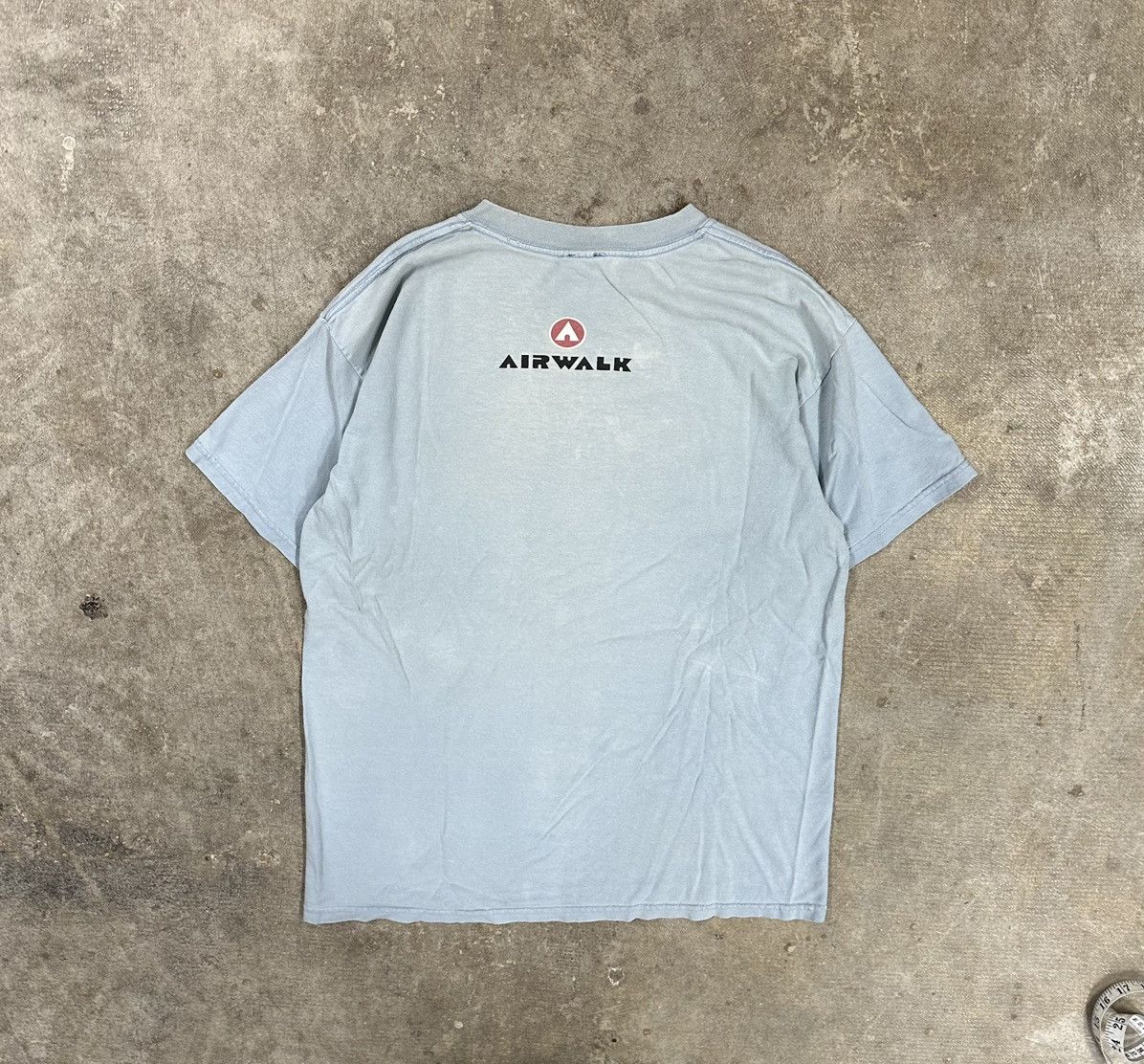 Airwalk Vintage 90s Airwalk F***ING Skater Grunge T-Shirt RARE Size US L / EU 52-54 / 3 - 2 Thumbnail