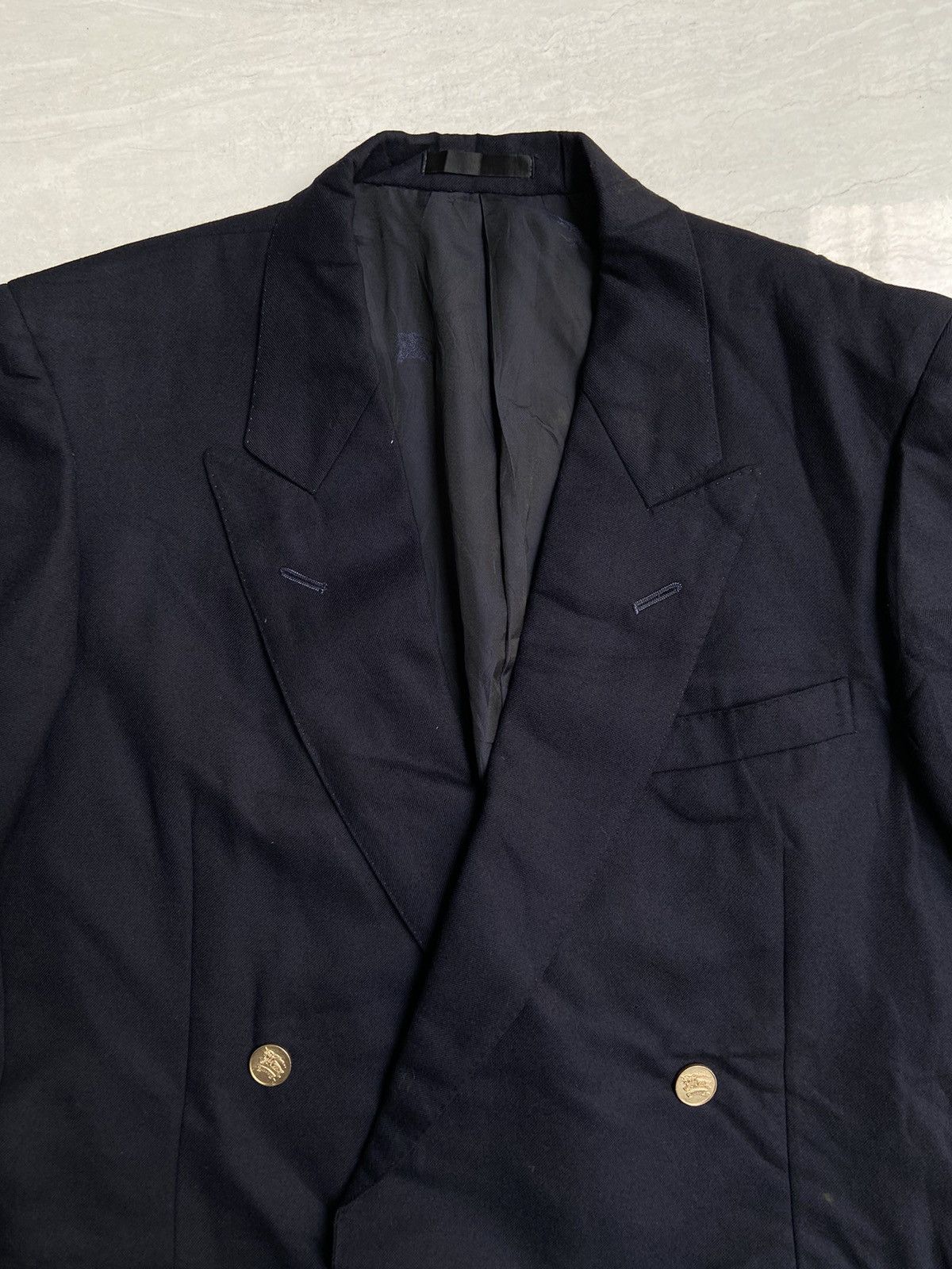 Burberry BURBERRY Navy Suit Size 50L - 3 Thumbnail