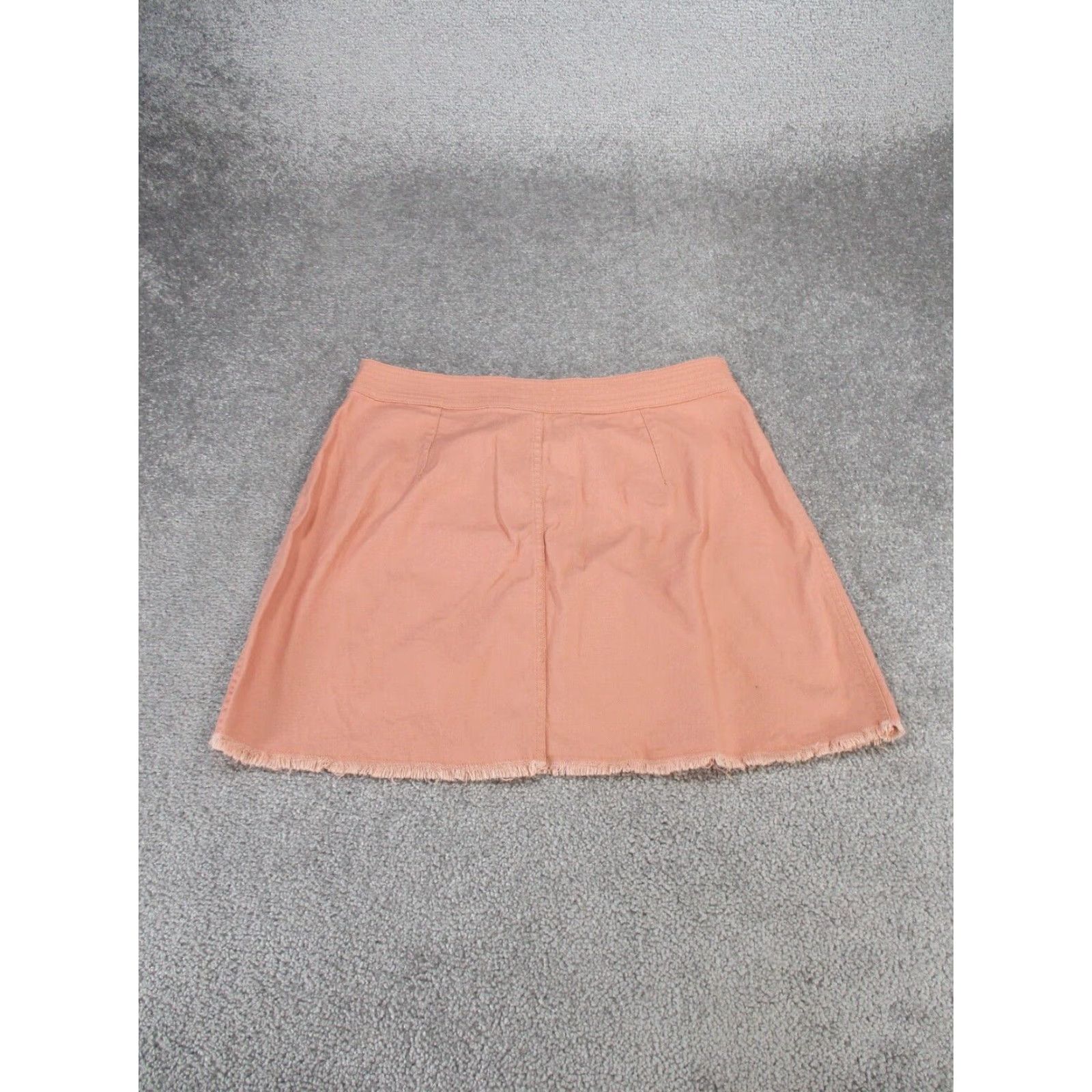 Madewell VINTAGE Madewell Skirt Womens Small Pink Cotton Spandex A-Line Short 90s Womens Size 32" / US 10 / IT 46 - 8 Thumbnail