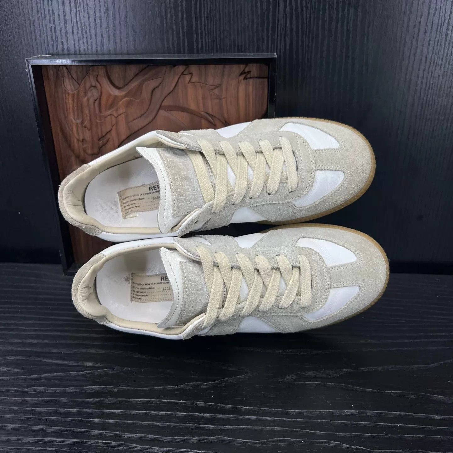 Maison Margiela Maison Margiela Gray & White Deconstructed Trainer 35 VG Size US 4.5 / IT 34.5 - 8 Thumbnail