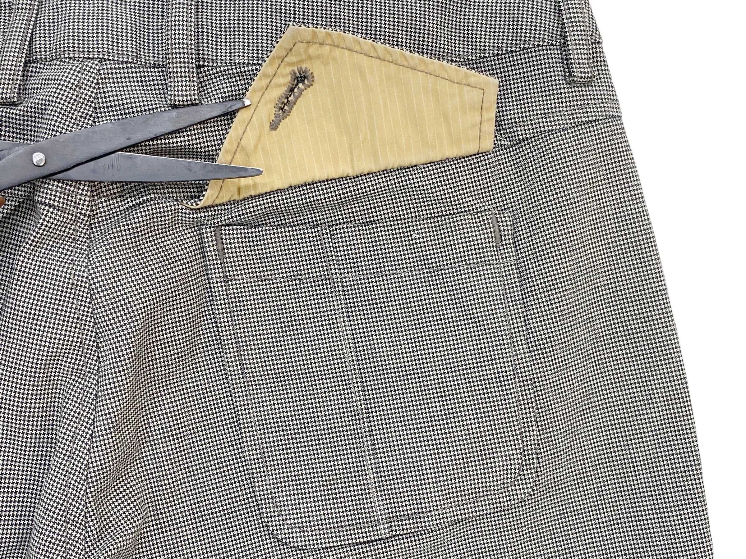 Japanese Brand Et Boite Japanese Brand Checkered Pattern Boot Cut Jeans Size US 27 - 10 Thumbnail