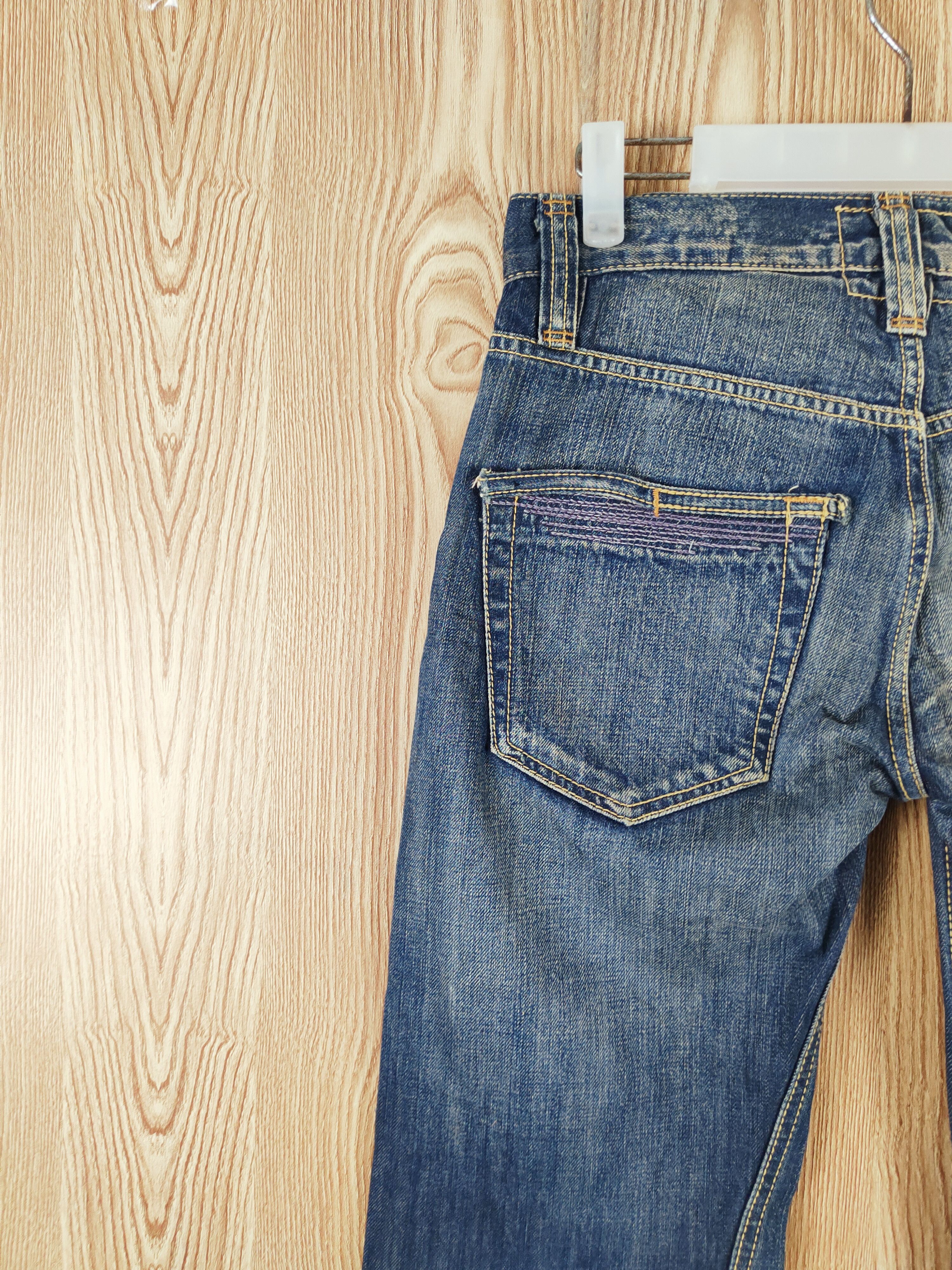 Taverniti Taverniti Dark Blue Distressed Ripped Jeans #W387 Size 28" / US 6 / IT 42 - 9 Thumbnail