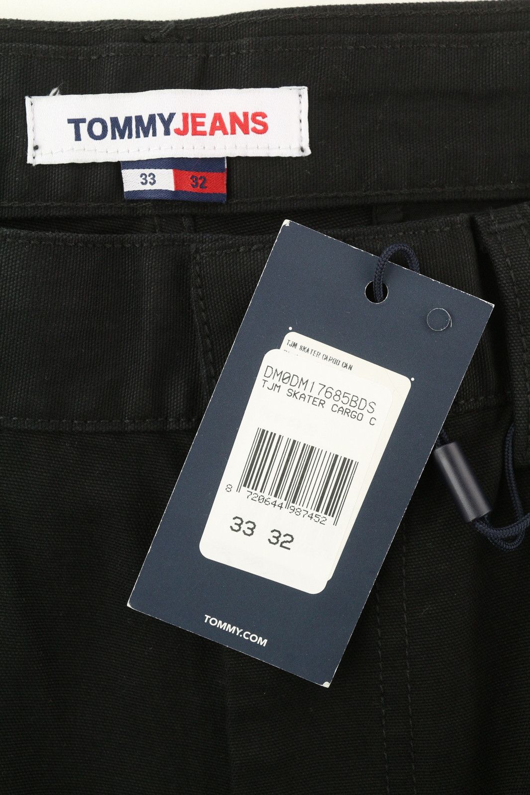 Tommy Hilfiger SKATER CARPENTER W33/L32 Black Cargo Regular 85133 Size US 33 - 5 Thumbnail
