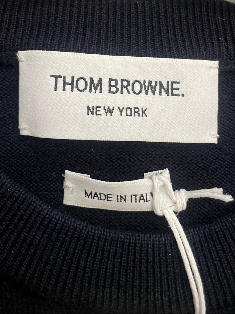 Thom Browne Thom Browne Striped wool round neck sweater Size XS / US 0-2 / IT 36-38 - 6 Thumbnail