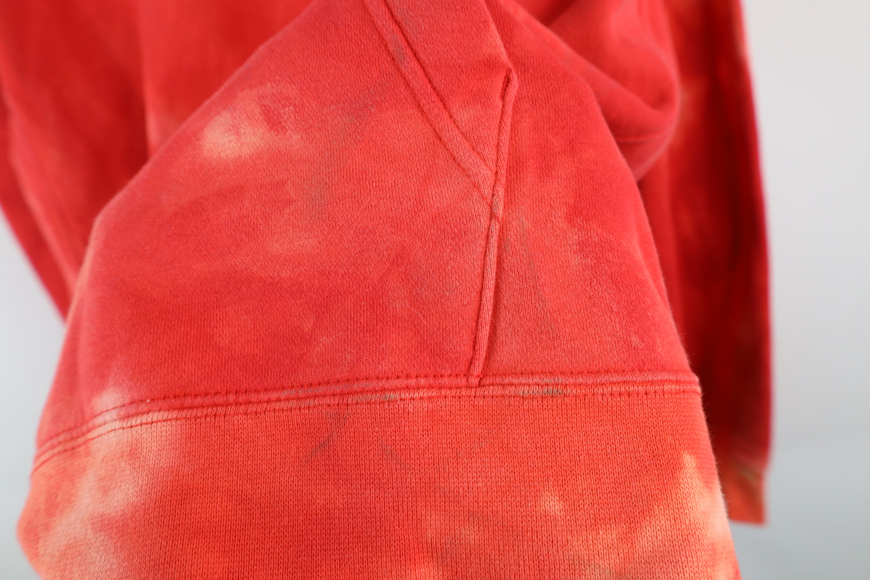 Nike × Vintage Vintage Y2K Nike Mini Swoosh Acid Wash Hoodie Sweatshirt Size US M / EU 48-50 / 2 - 5 Thumbnail