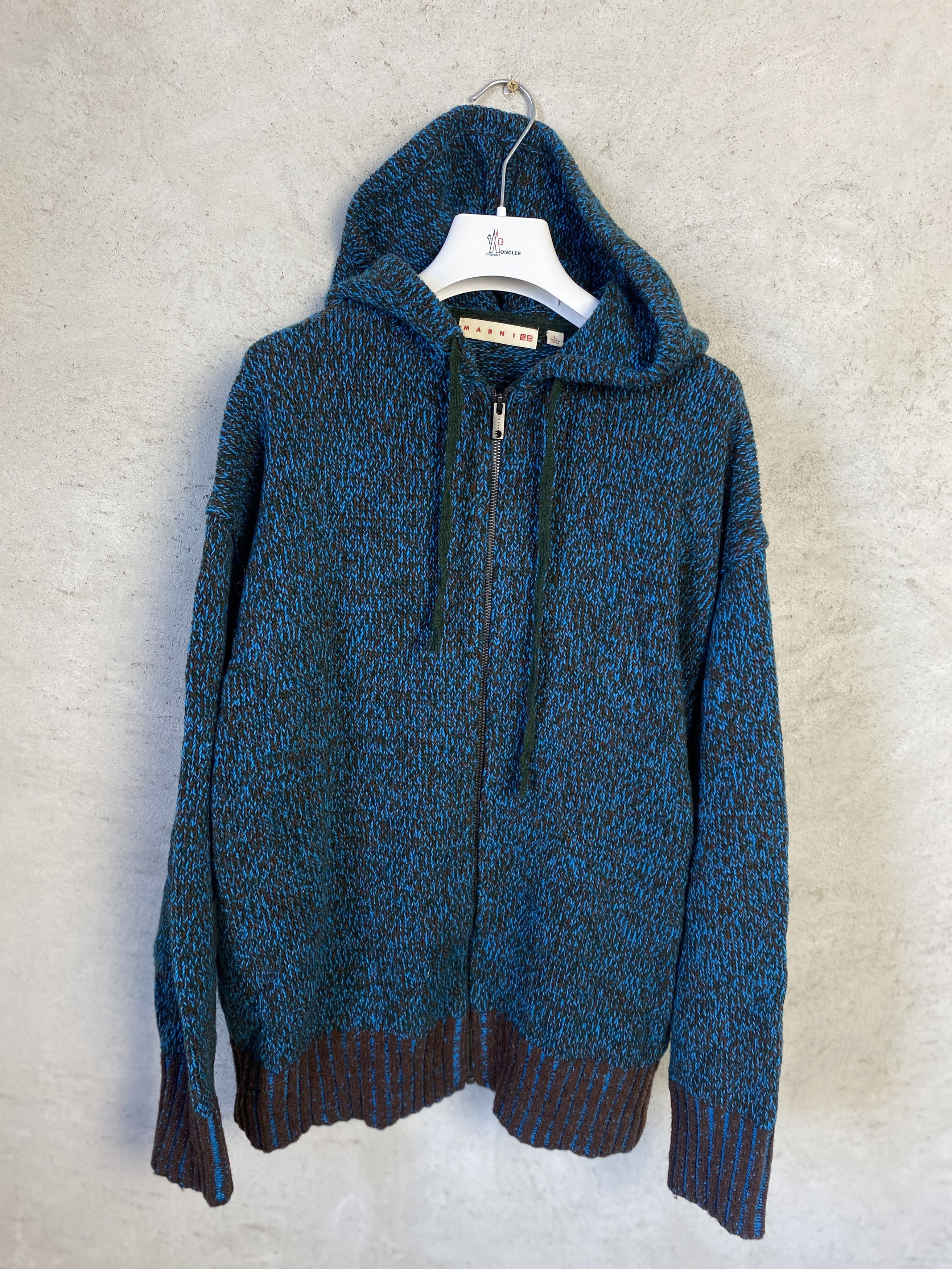 Marni × Uniqlo Marni x Uniqlo knitted zip-up hoodie sweater oversize unisex Size US L / EU 52-54 / 3 - 1 Thumbnail