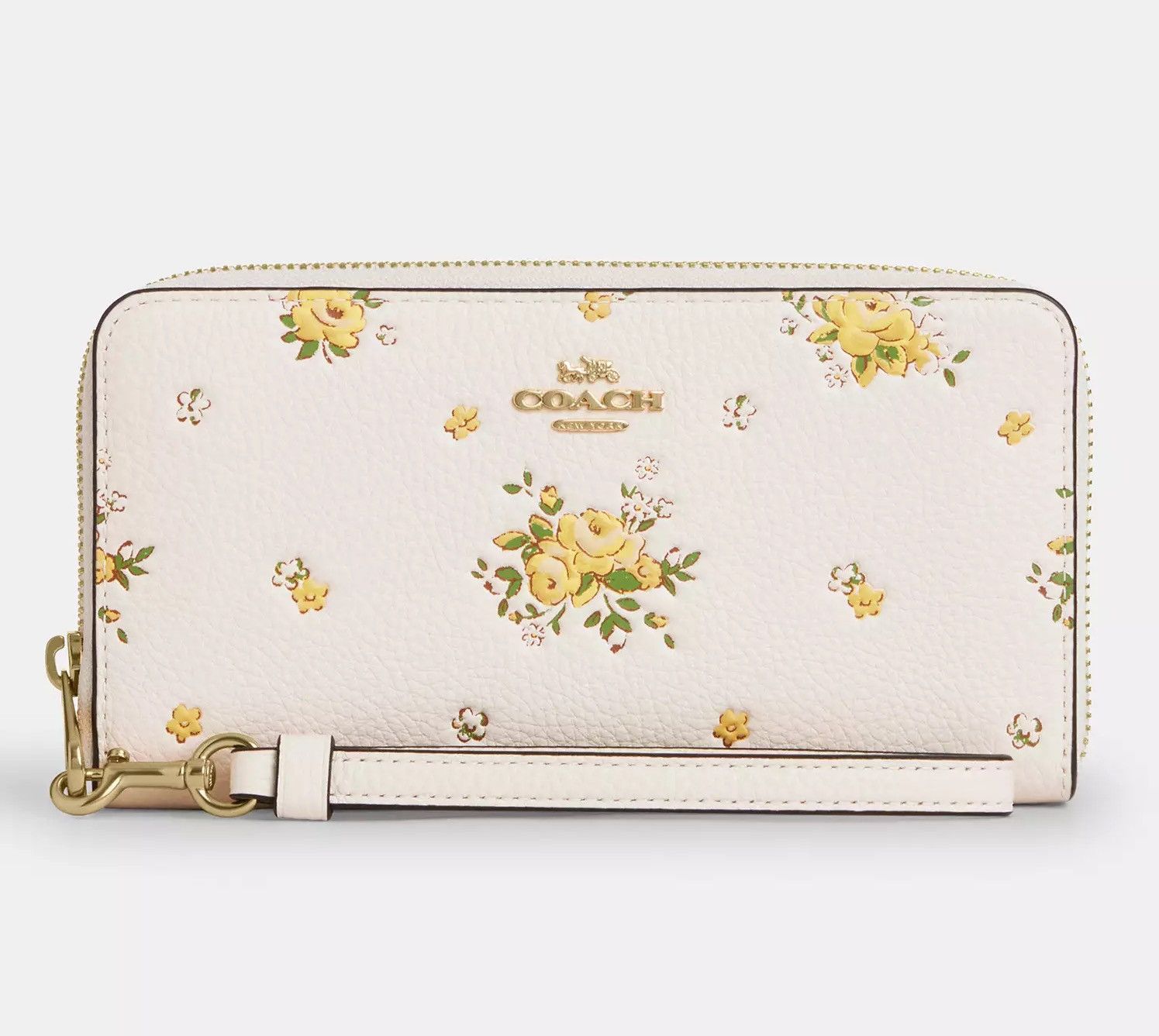 Coach Long Zip Around Wallet With Floral Print CAO89 Size ONE SIZE - 7 Thumbnail