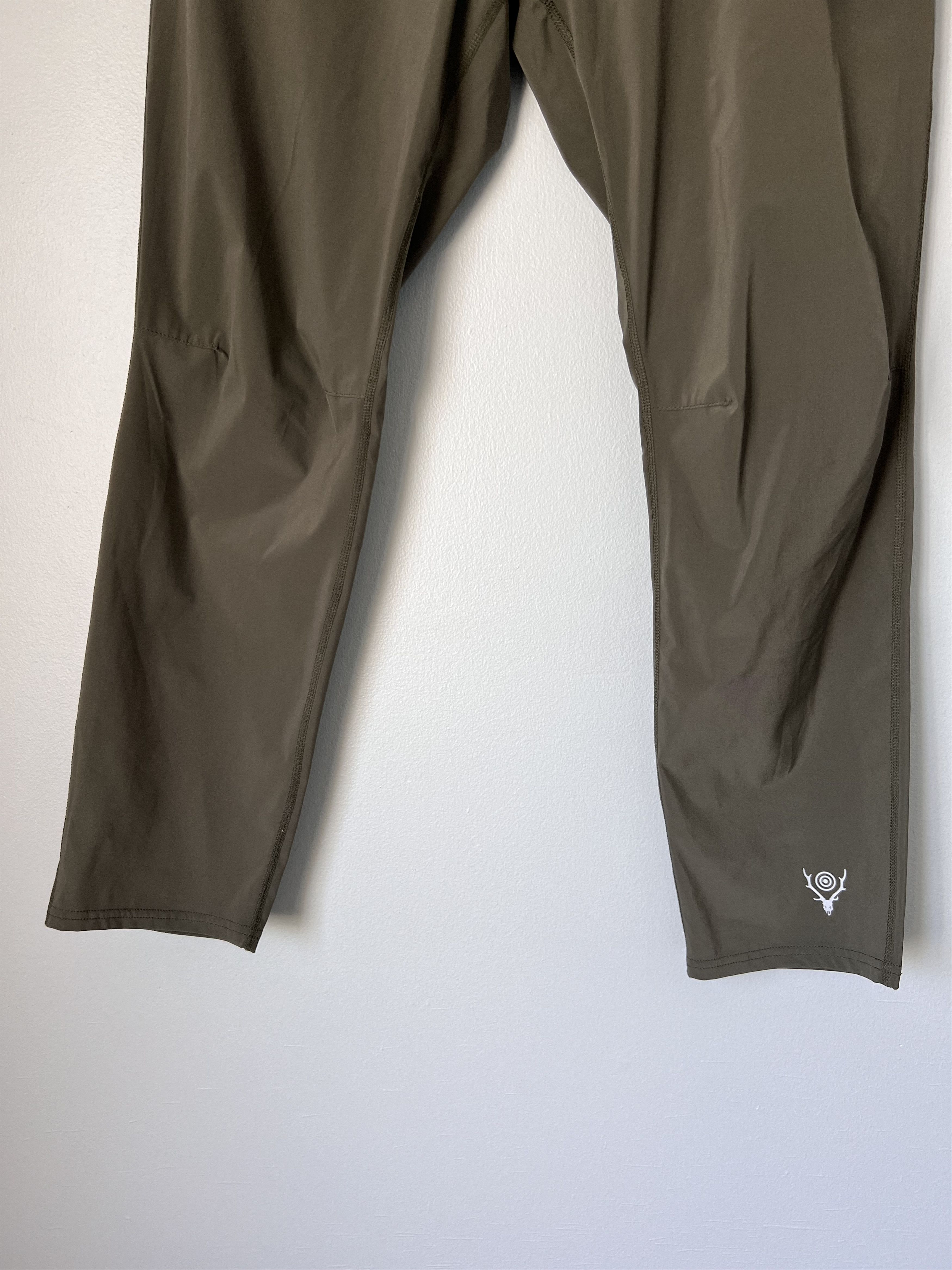 South2 West8 South2 West8 2P Cycle Pants in Olive Green Size US 29 - 3 Thumbnail