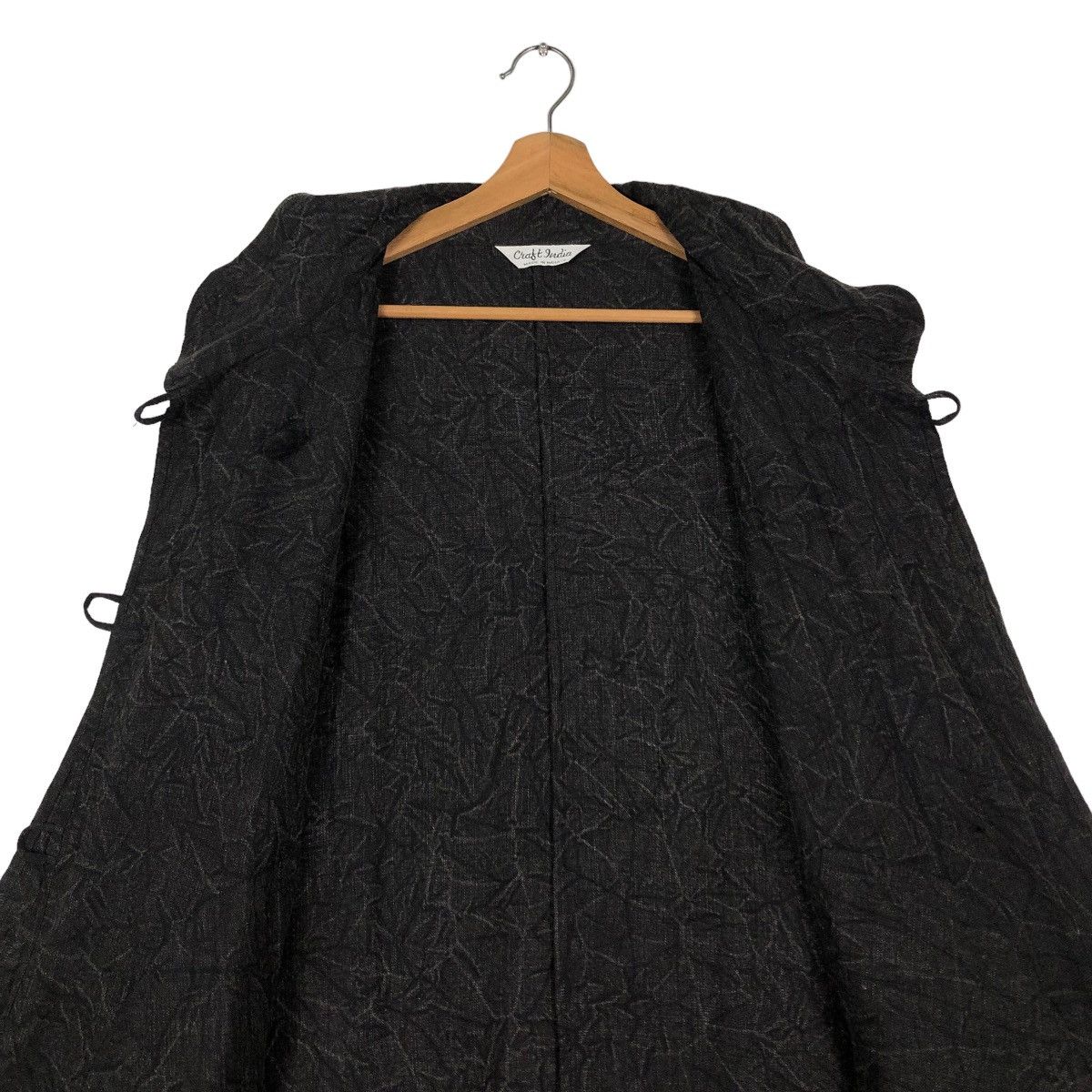 Designer 📌VINTAGE LONG JACKET EMBROIDERED DESIGN ISSEY MIYAKE Size US M / EU 48-50 / 2 - 13 Thumbnail