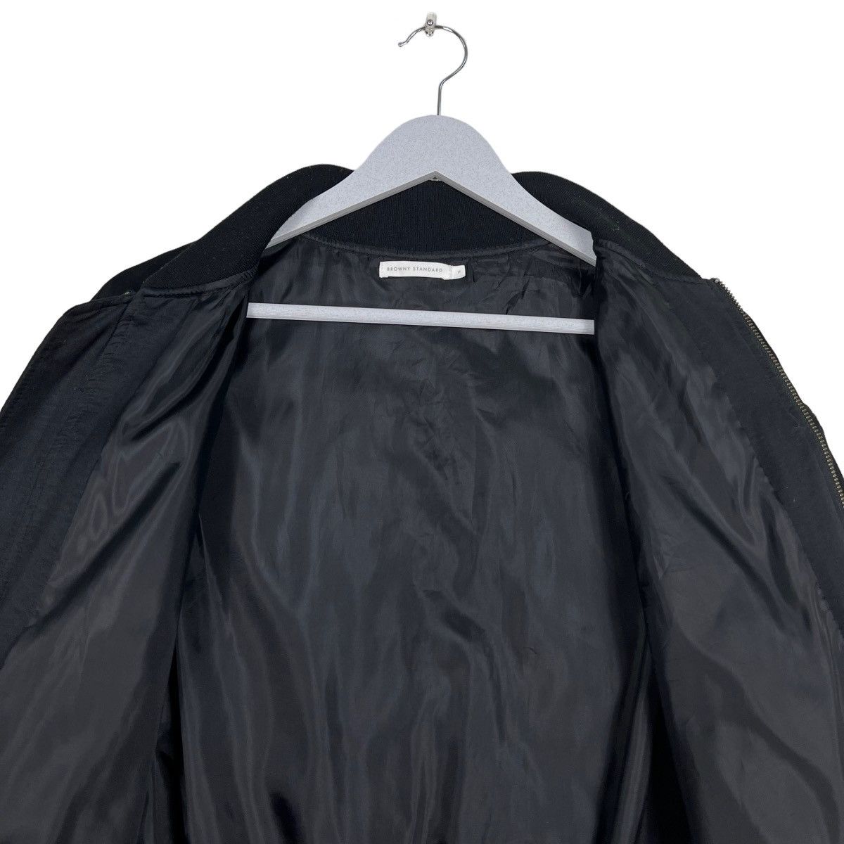 Japanese Brand 🔥 BROWNY CROPPED BOMBER JACKET Size US M / EU 48-50 / 2 - 12 Thumbnail