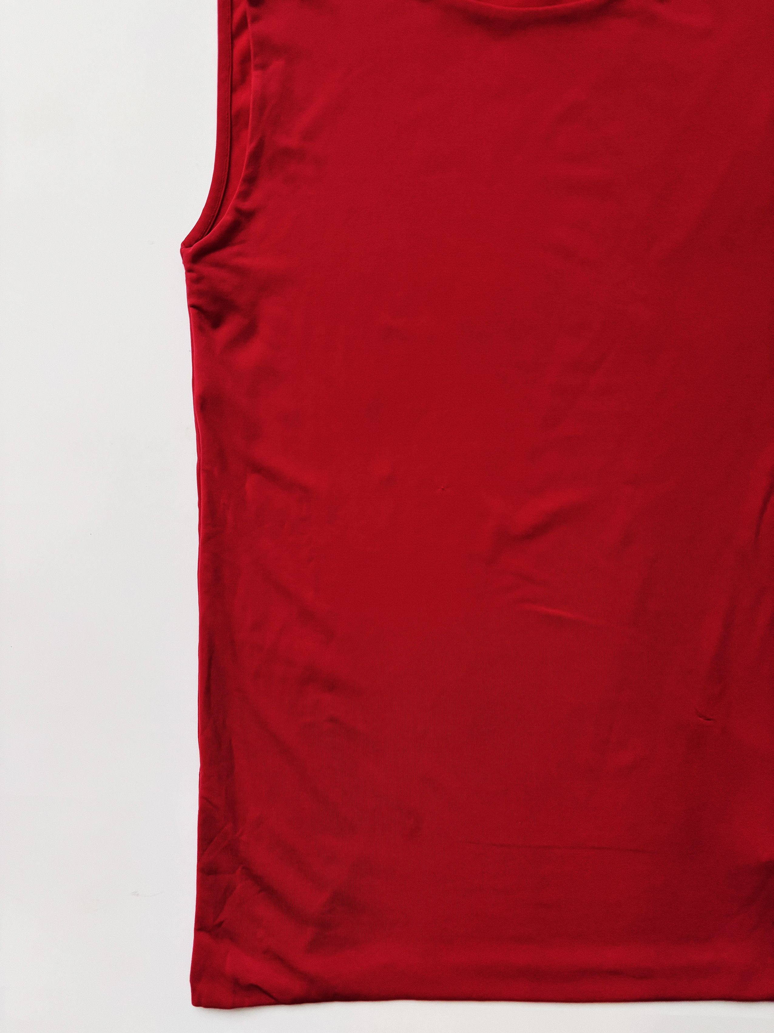 Jil Sander ⚡️QUICK SALE⚡️Jil Sander Red Stretchy Tank Top Size M / US 6-8 / IT 42-44 - 7 Thumbnail
