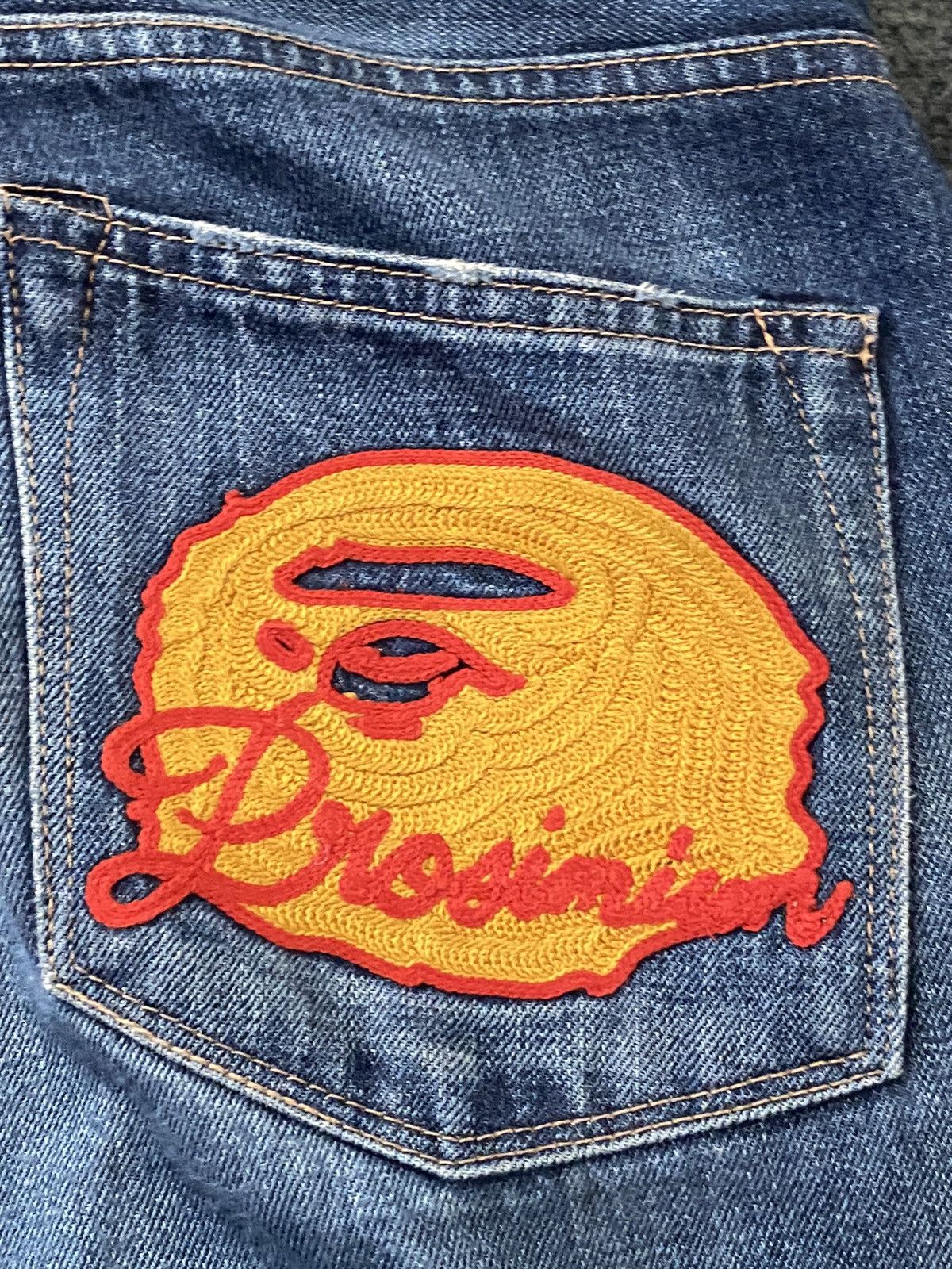 Bape × Nigo PROSIMIAN SELVEDGE DENIM Size US 39 - 4 Thumbnail