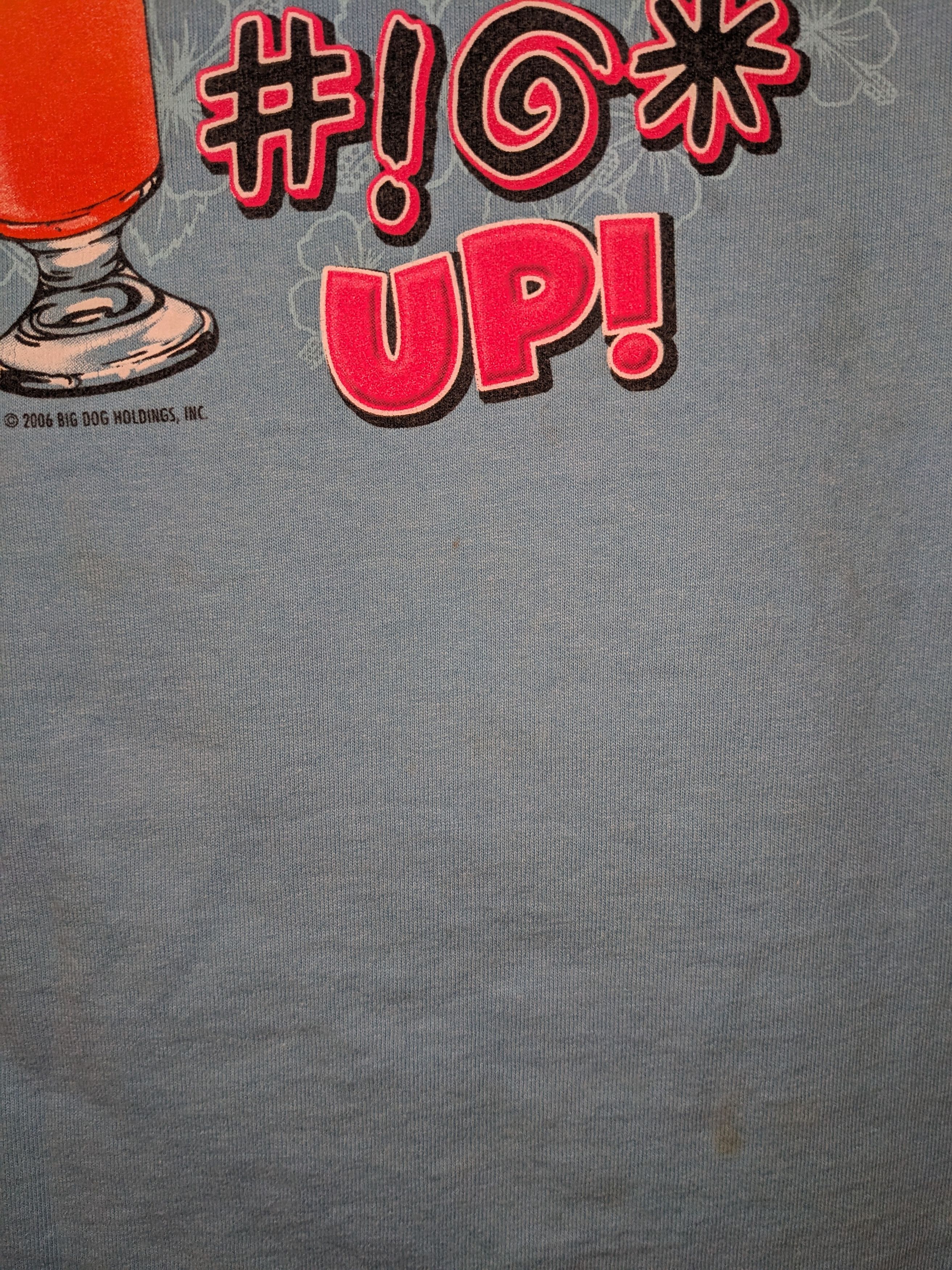 Big Dogs × Vintage Vintage 2006 Big Dogs How About a Nice Tall Glass T-Shirt Size US XXL / EU 58 / 5 - 7 Thumbnail