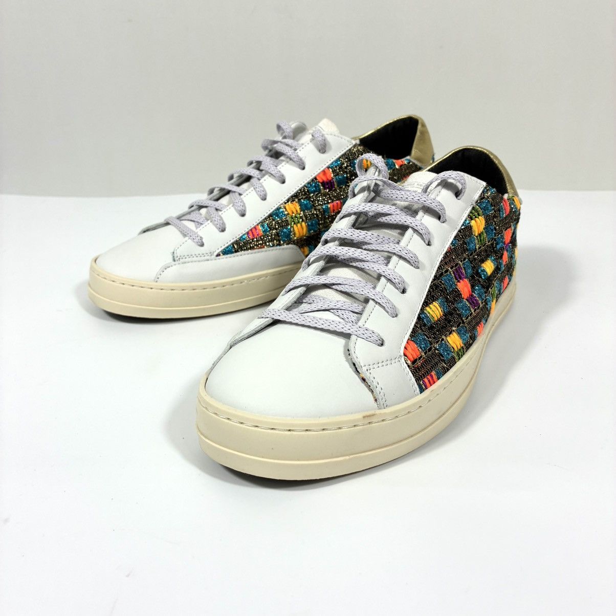 P448 P448 John Malhia Sneakers White Mal Multicolor EU 41 NEW Size US 11 / IT 41 - 17 Thumbnail