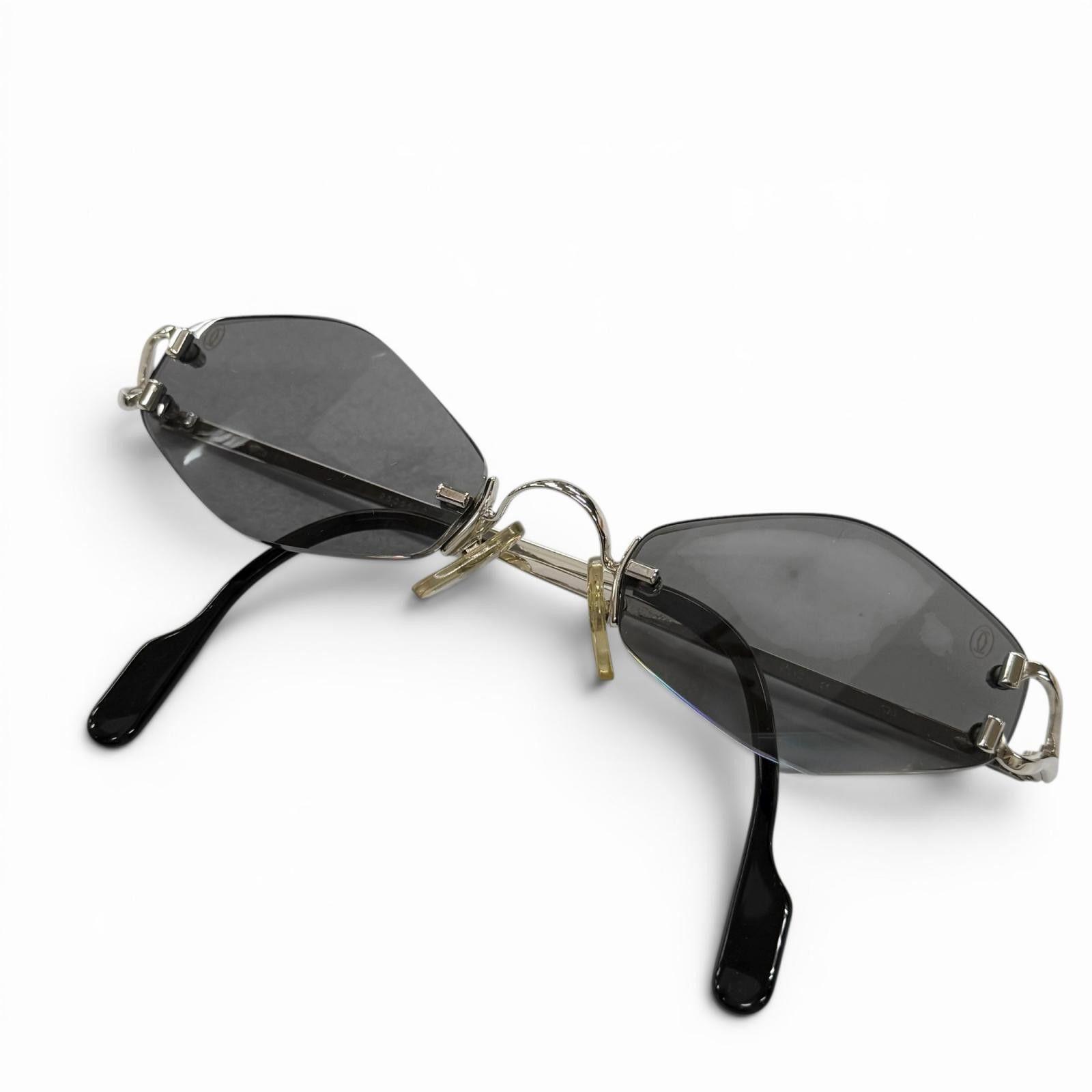 Cartier Cartier Cartier Trinity Rimless Sunglasses Others  display picture 2