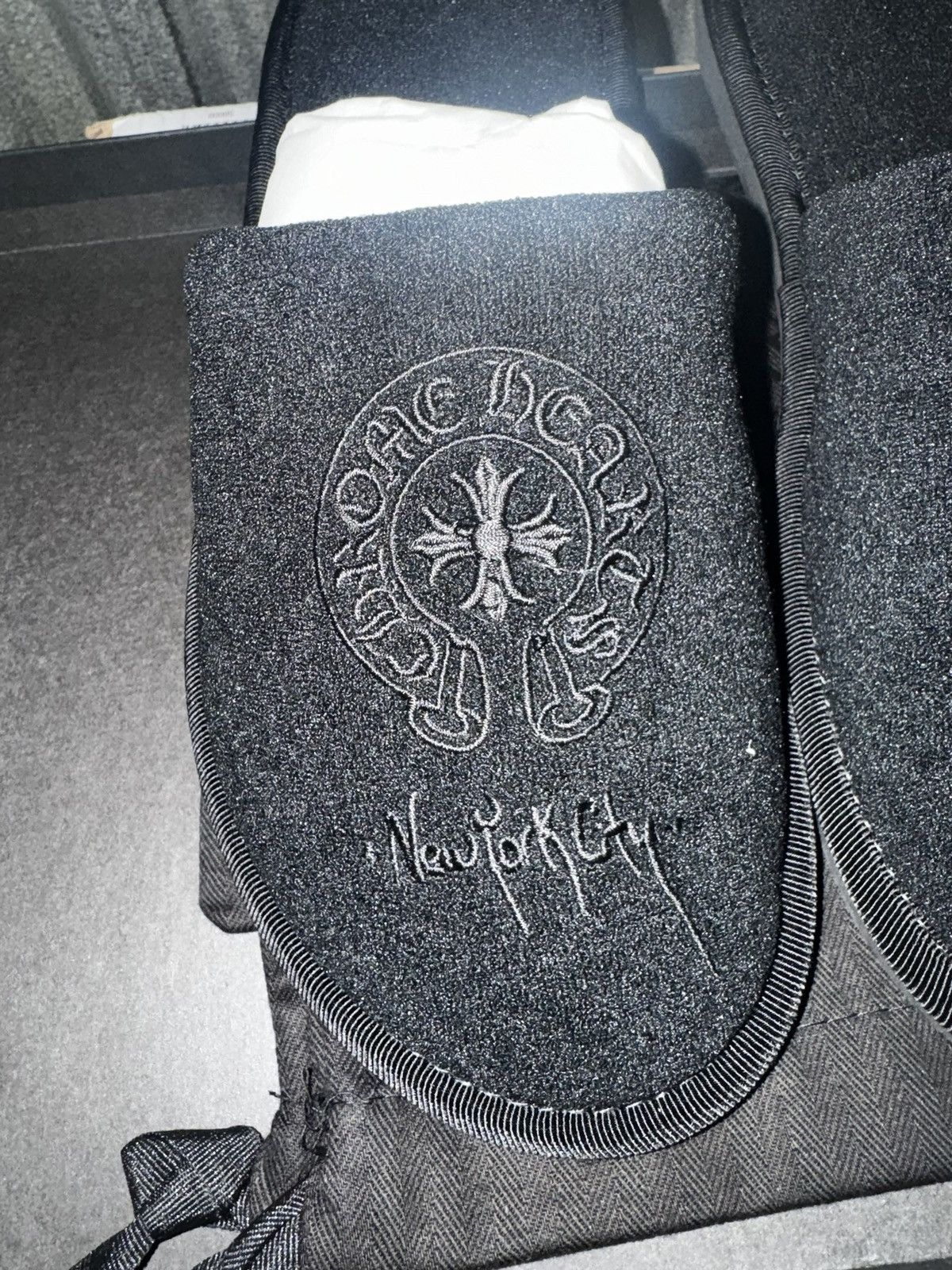 Chrome Hearts Chrome Hearts Hotel Slippers Nyc Exclusive Small Size US 8 / EU 41 - 6 Thumbnail