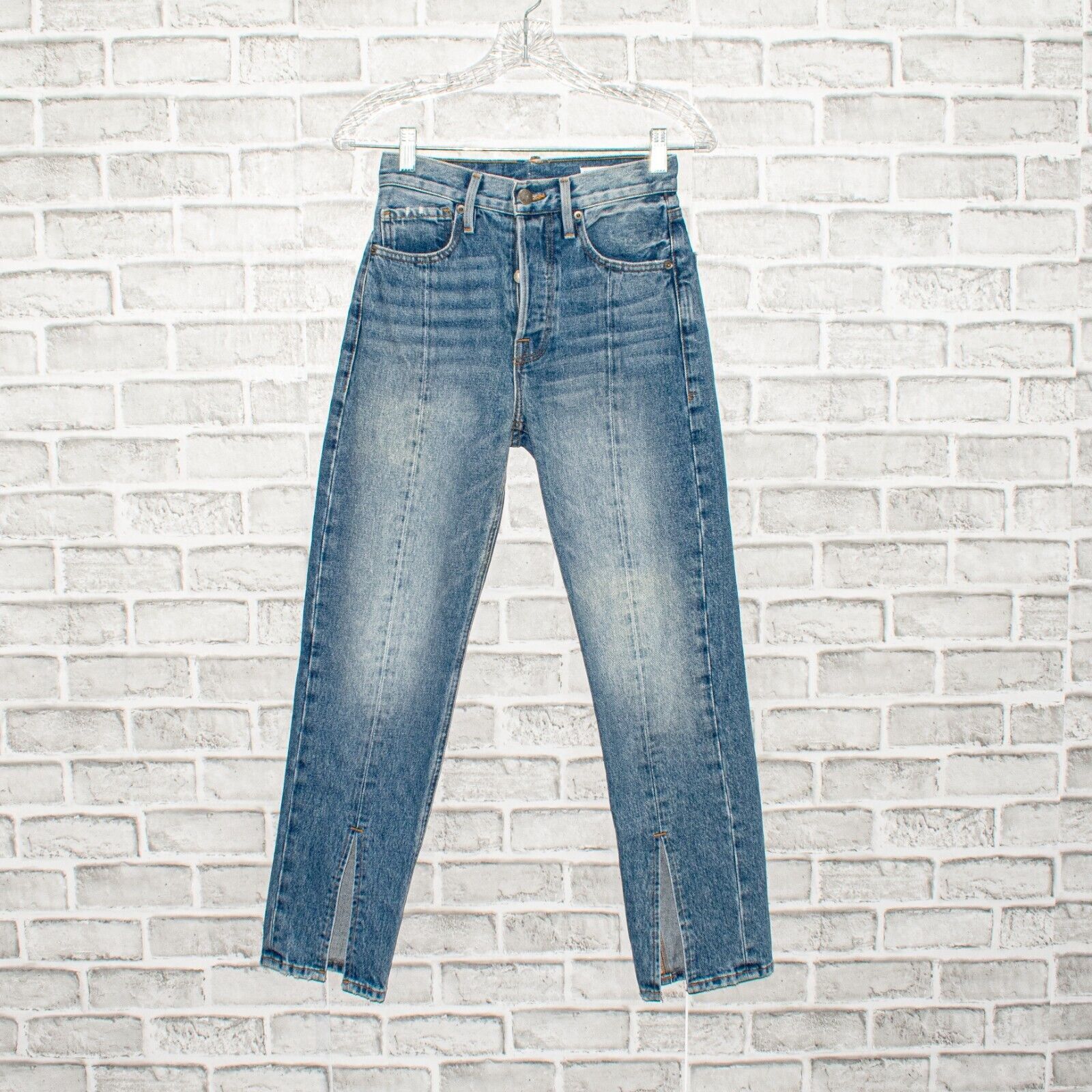Frame FRAME Rigid Re-release Le Original Jeans Front Split Boot Size 24" / US 00 / IT 34 - 1 Thumbnail