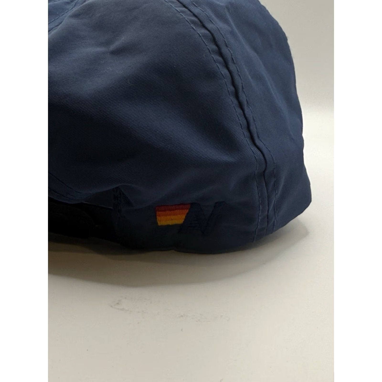 Aviator Nation Aviator Nation Hat Adults One Size Blue Smiley/ Happy Face Patch Snapback Size ONE SIZE - 3 Thumbnail